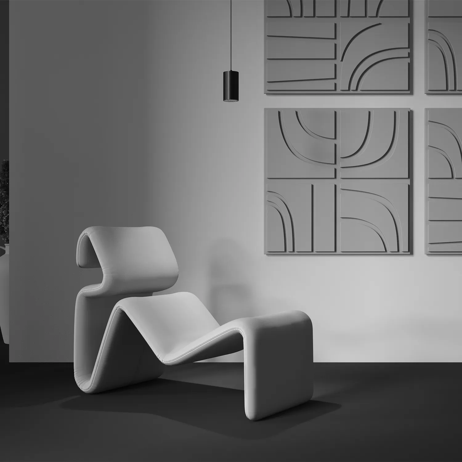 картинка Подвесной светильник Technical P100PL-20W3K-B