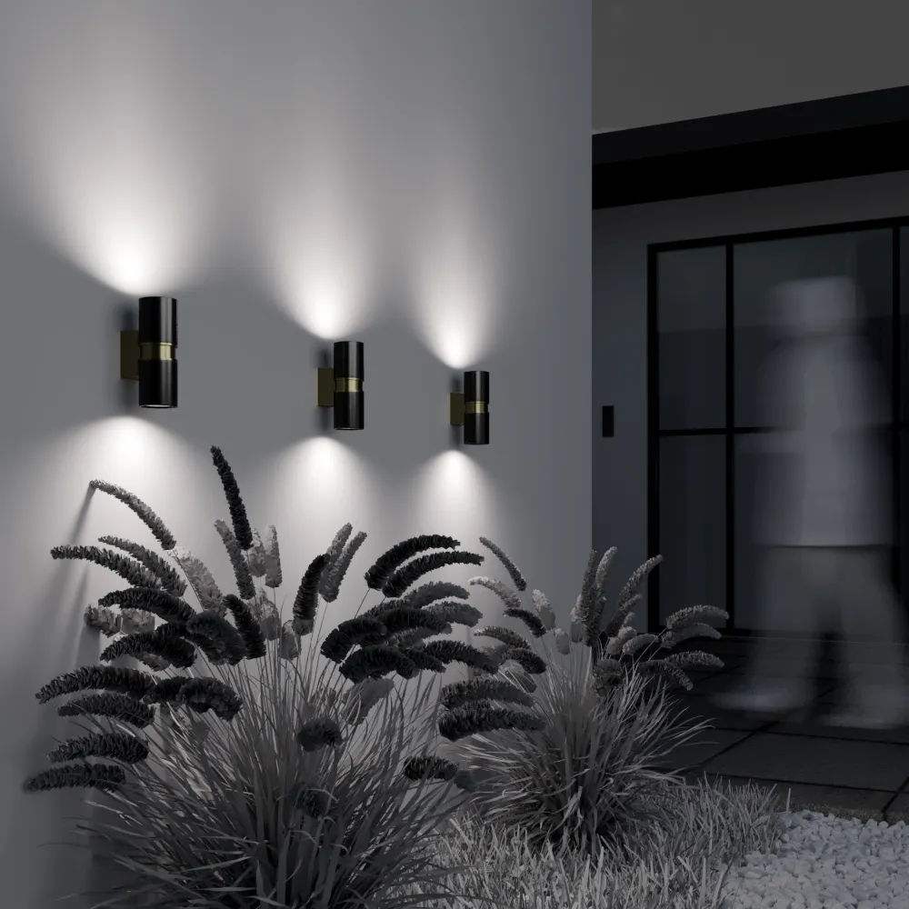 картинка Настенный светильник (бра) Outdoor O582WL-02B