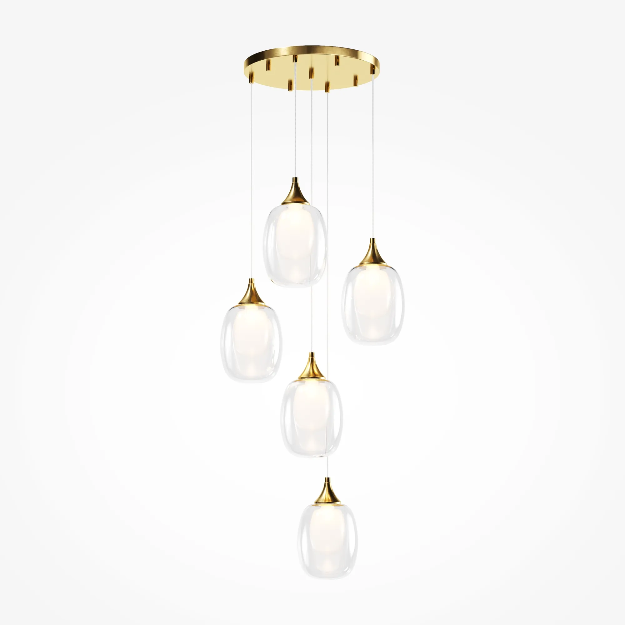 картинка Подвесной светильник Maytoni MOD016PL-05BS