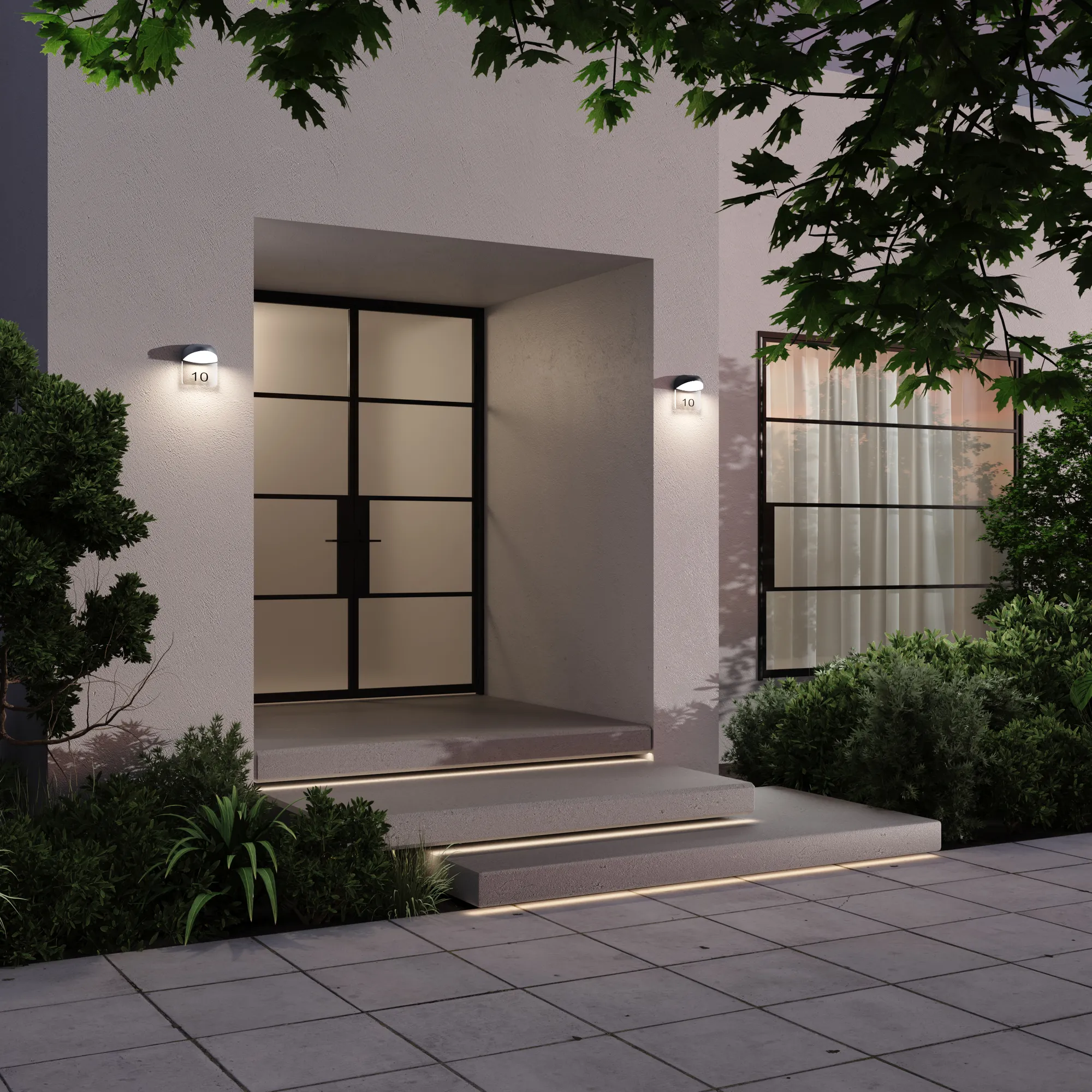 картинка Настенный светильник (бра) Outdoor O447WL-L7GF3K