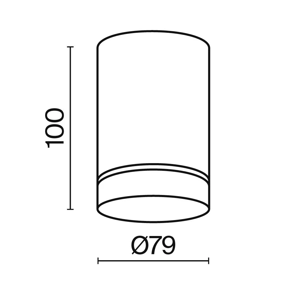 картинка Потолочный светильник Technical C085CL-9W3K-B