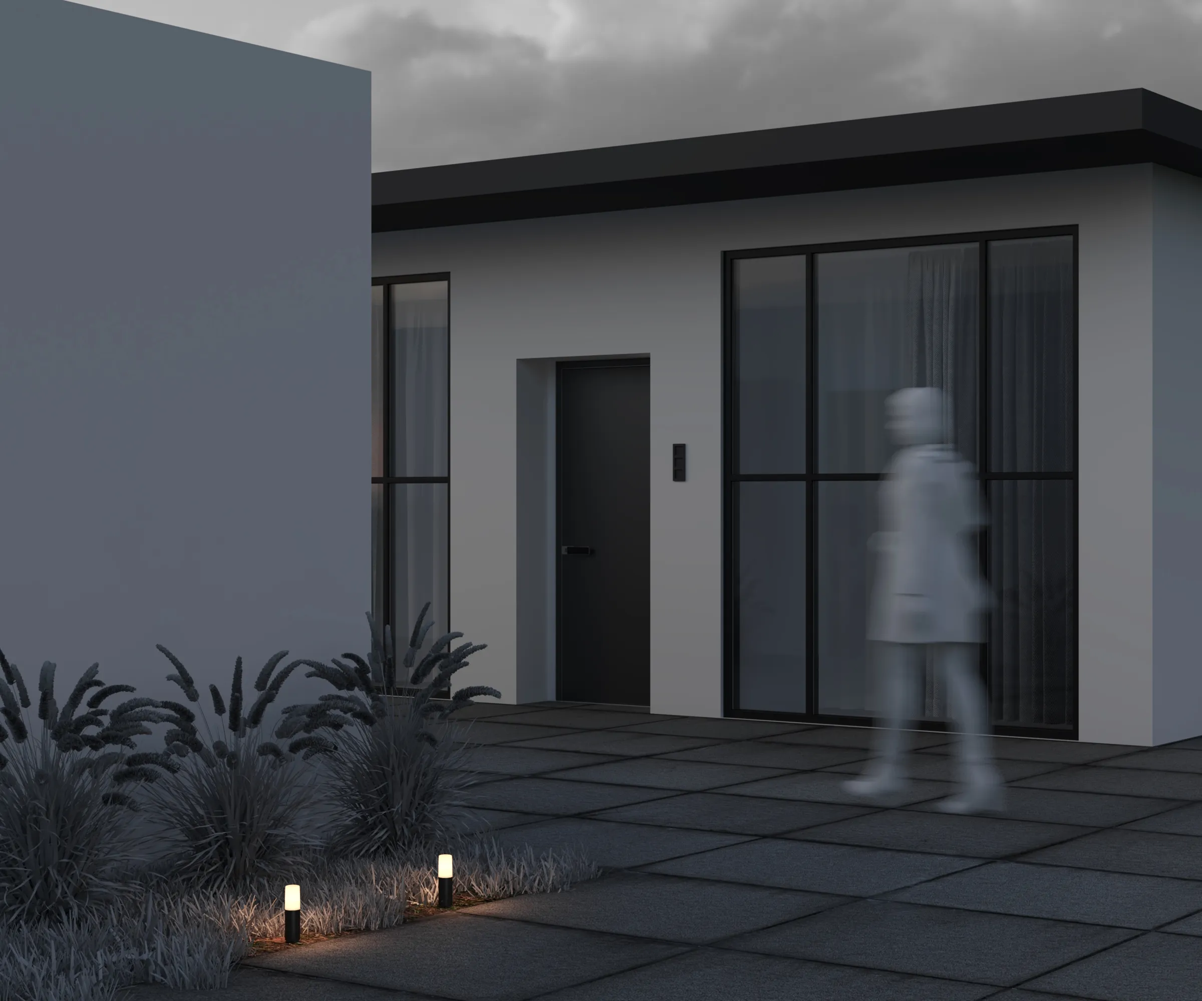 картинка Ландшафтный светильник Outdoor O416FL-L3B3K