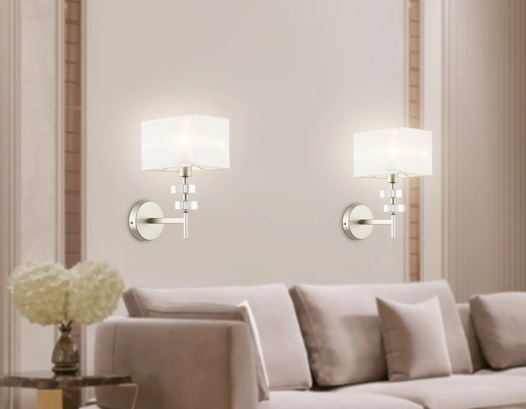 картинка Настенный светильник с абажуром LH71335