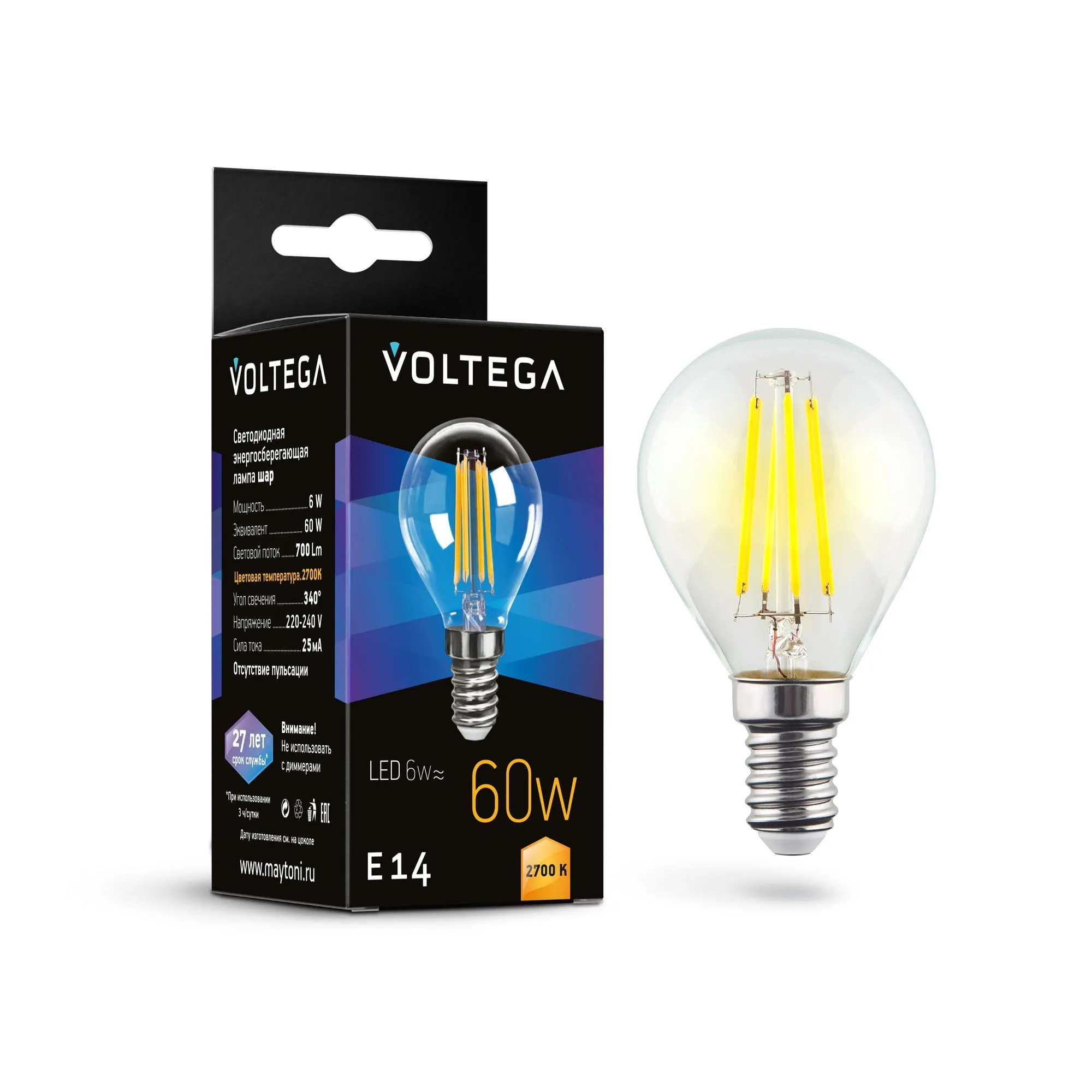 картинка Лампочка Voltega 7212