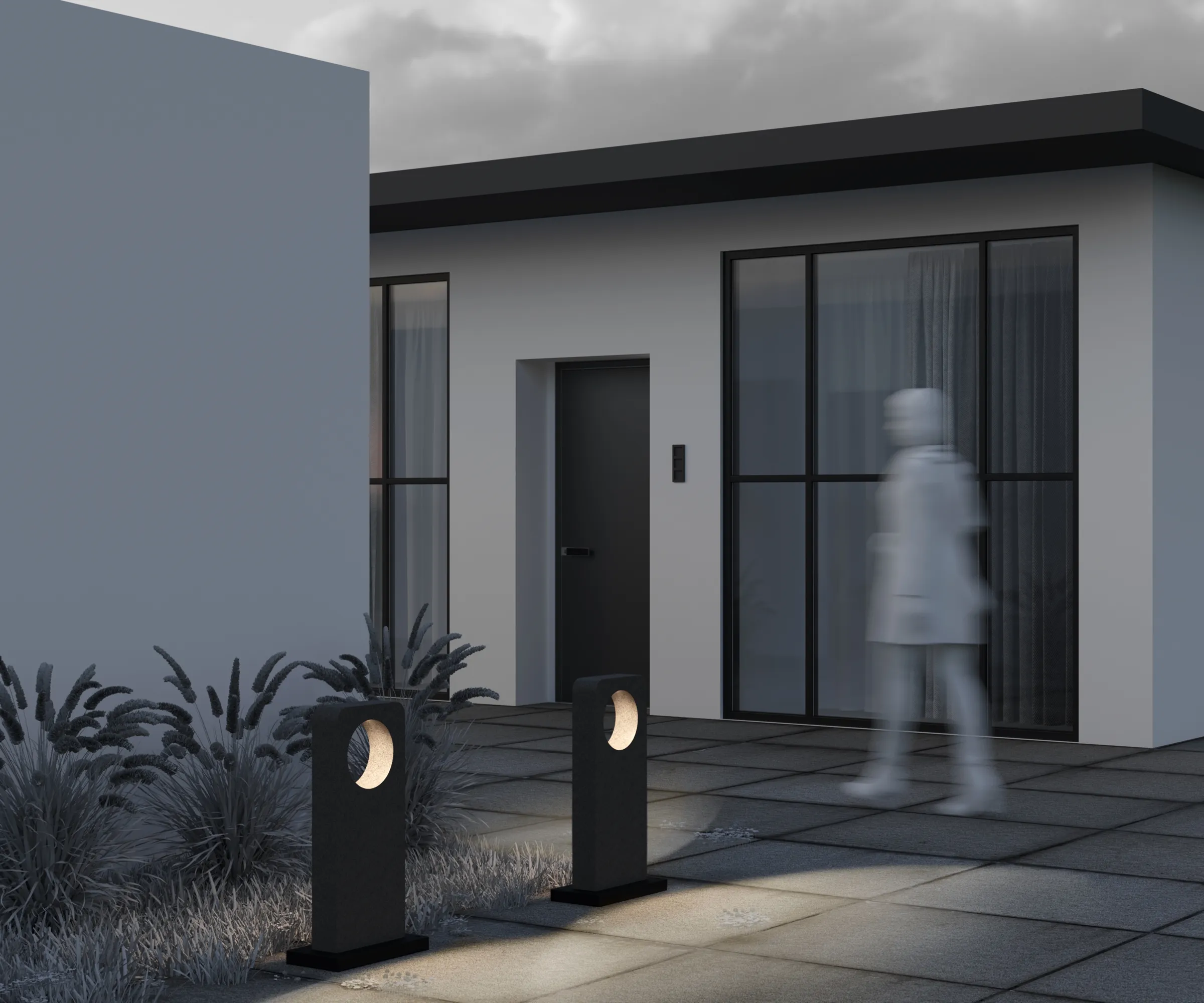 картинка Ландшафтный светильник Outdoor O469FL-L7CM3K1