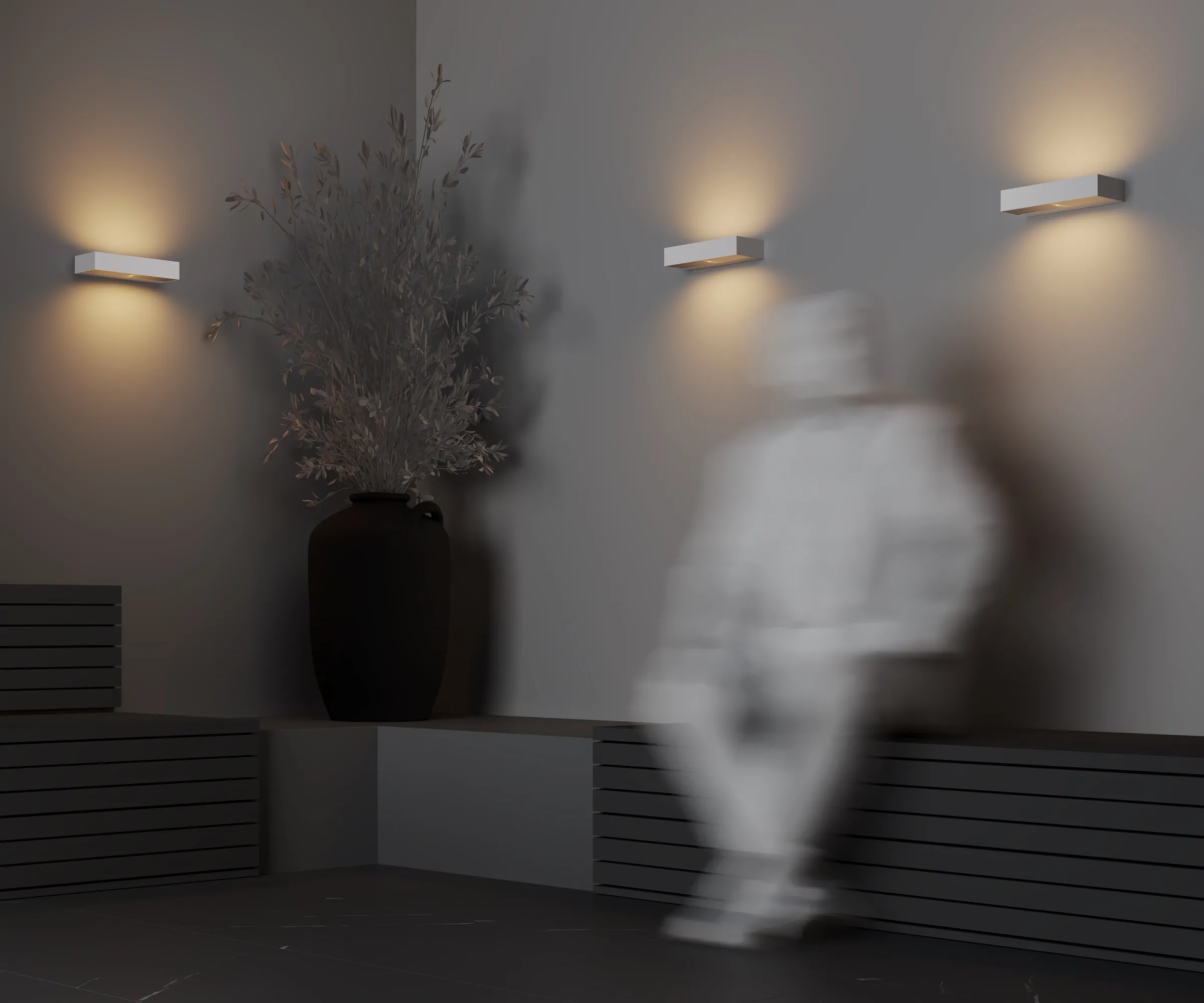 картинка Настенный светильник (бра) Outdoor O428WL-L20W3K