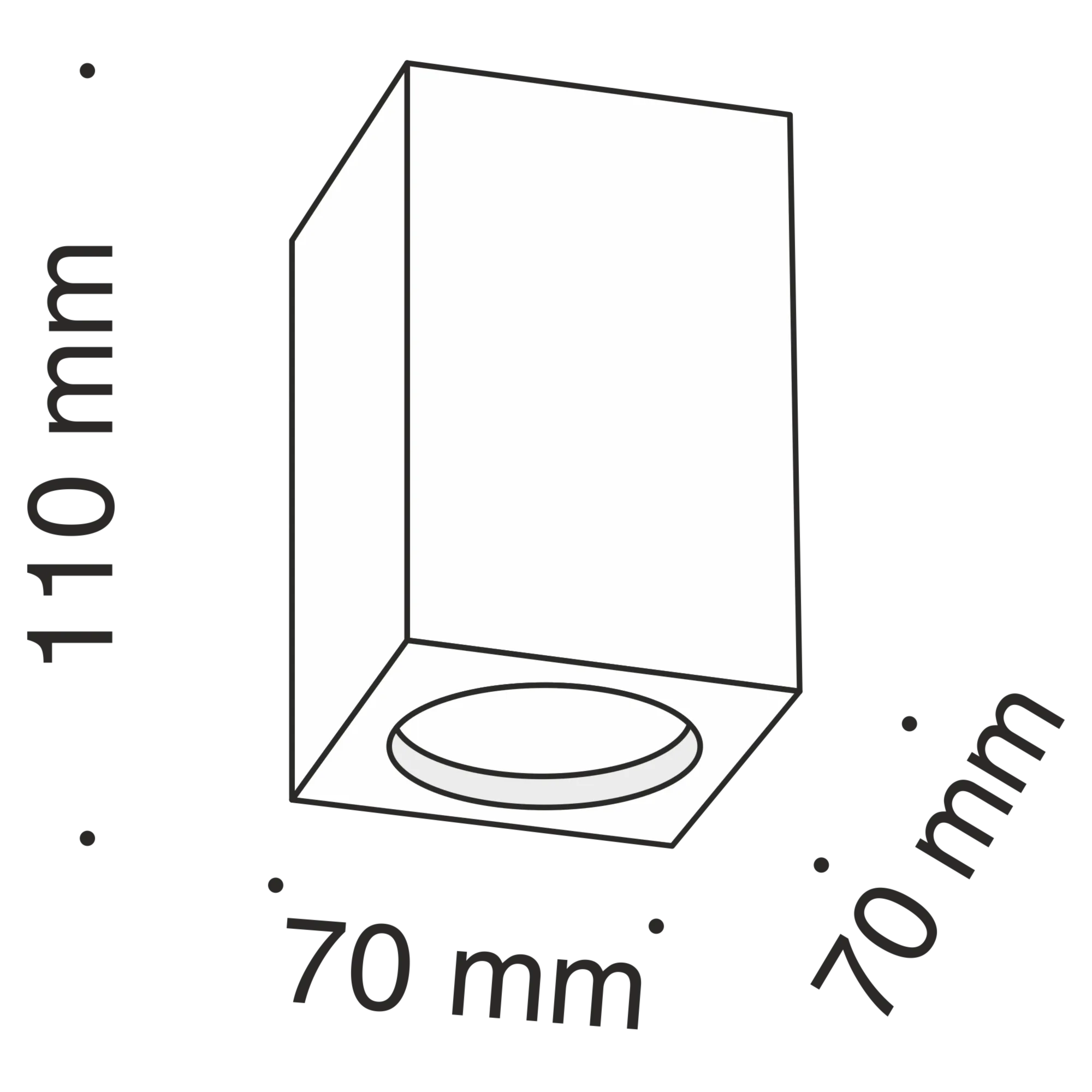 картинка Потолочный светильник Technical C005CW-01W