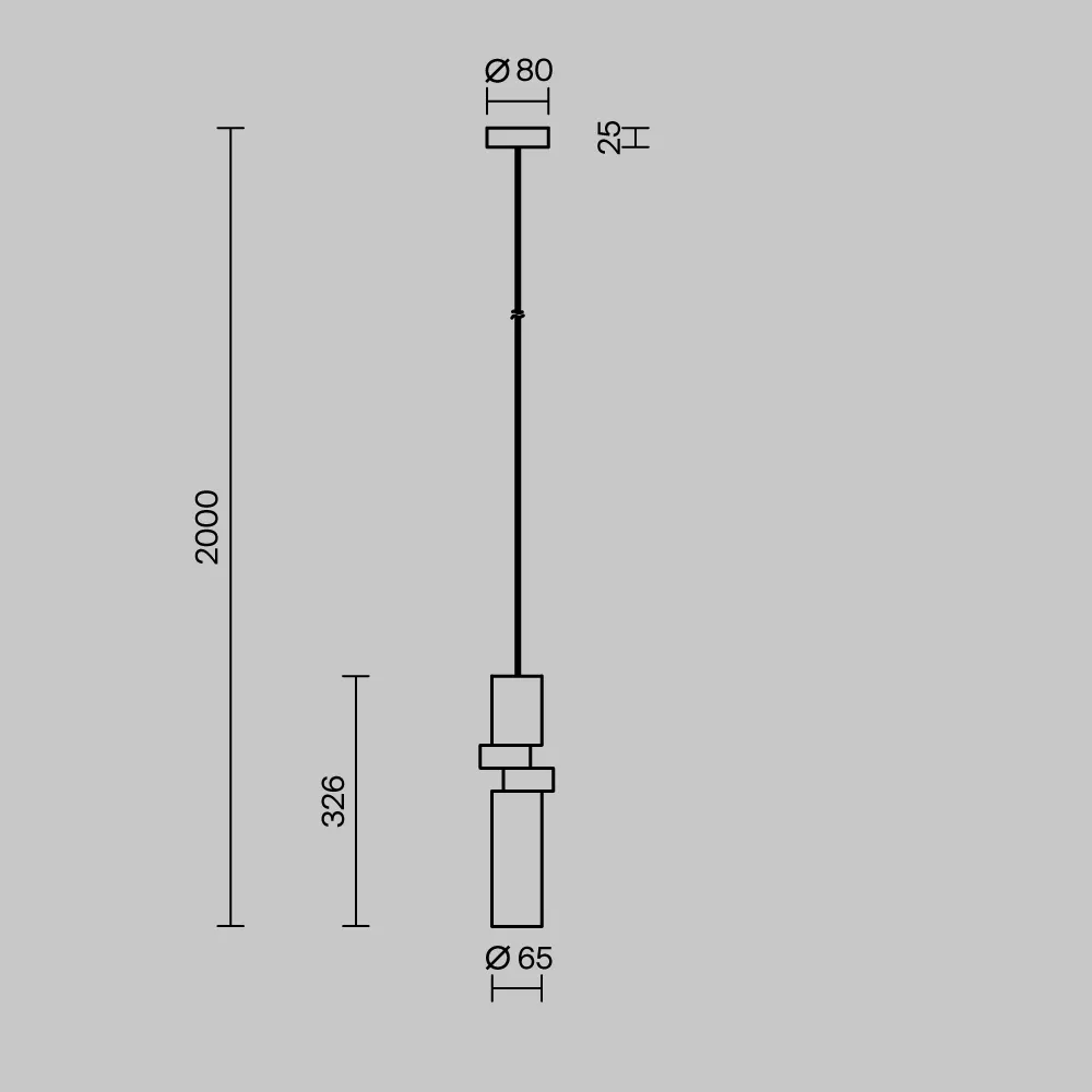 картинка Подвесной светильник Maytoni MOD303PL-01CFL3
