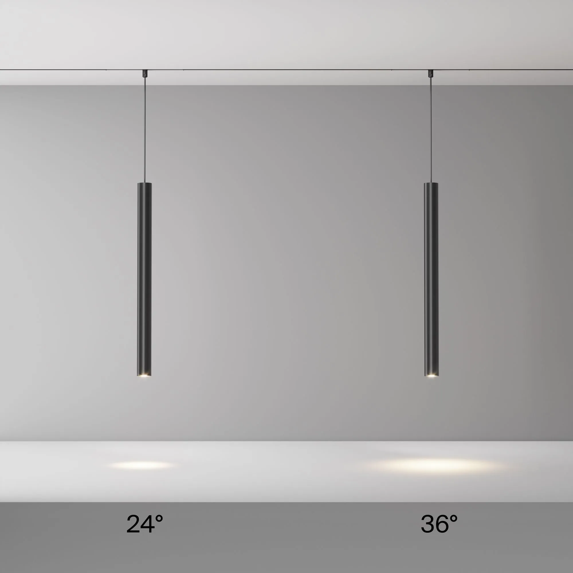 картинка Трековый светильник Technical TR245-7W4K-B