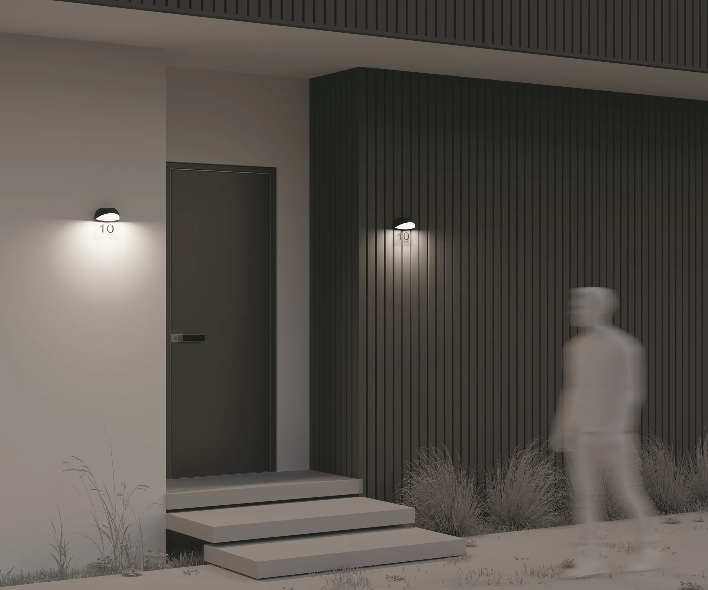 картинка Настенный светильник (бра) Outdoor O447WL-L7GF3K