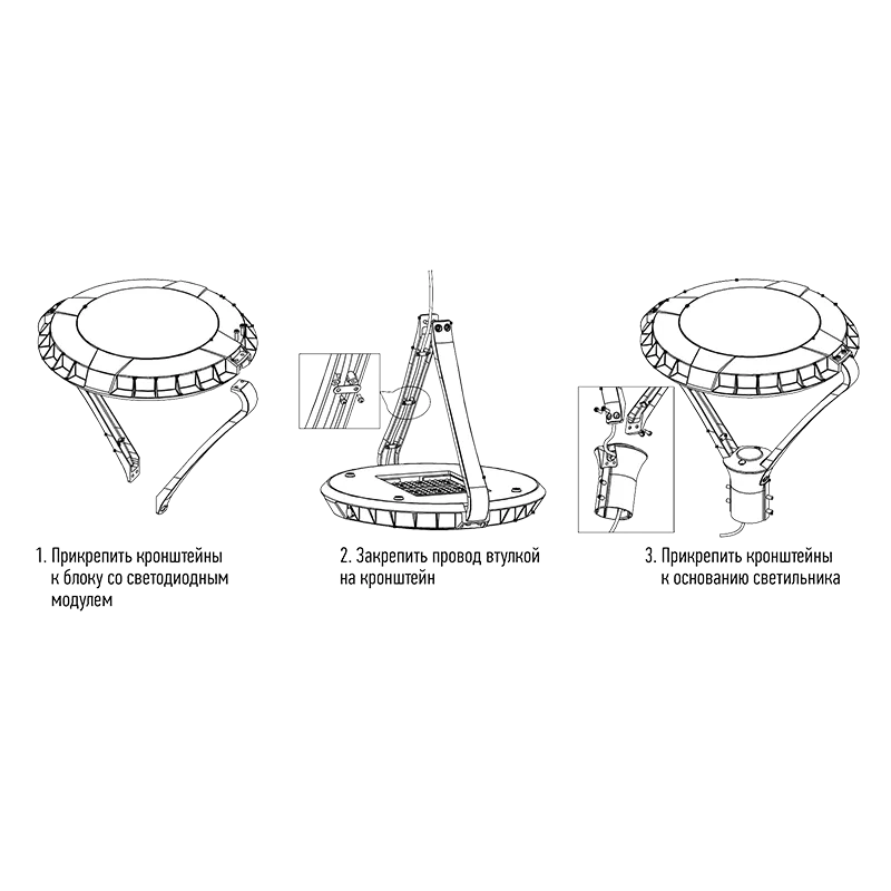 картинка Светильник светодиодный садово-парковый PGL 03 3000K BL