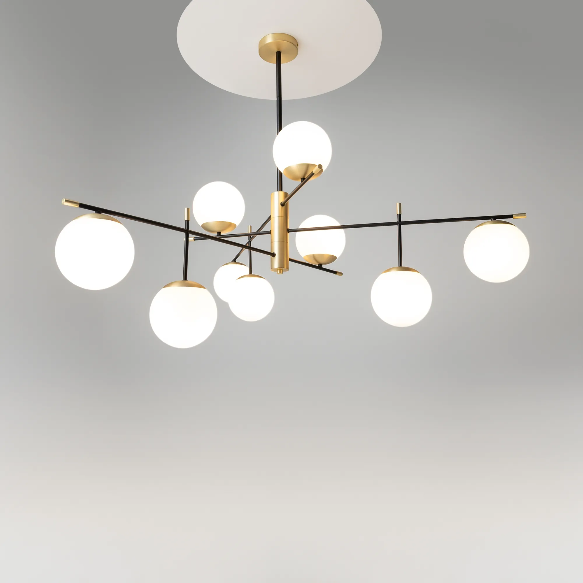 картинка Подвесной светильник Maytoni MOD048PL-09G