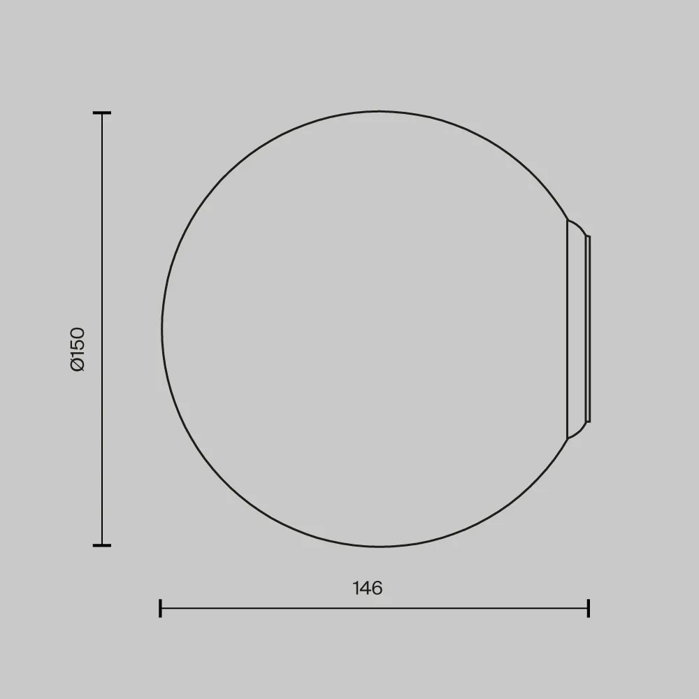 картинка Настенный светильник (бра) Maytoni MOD321WL-01W2