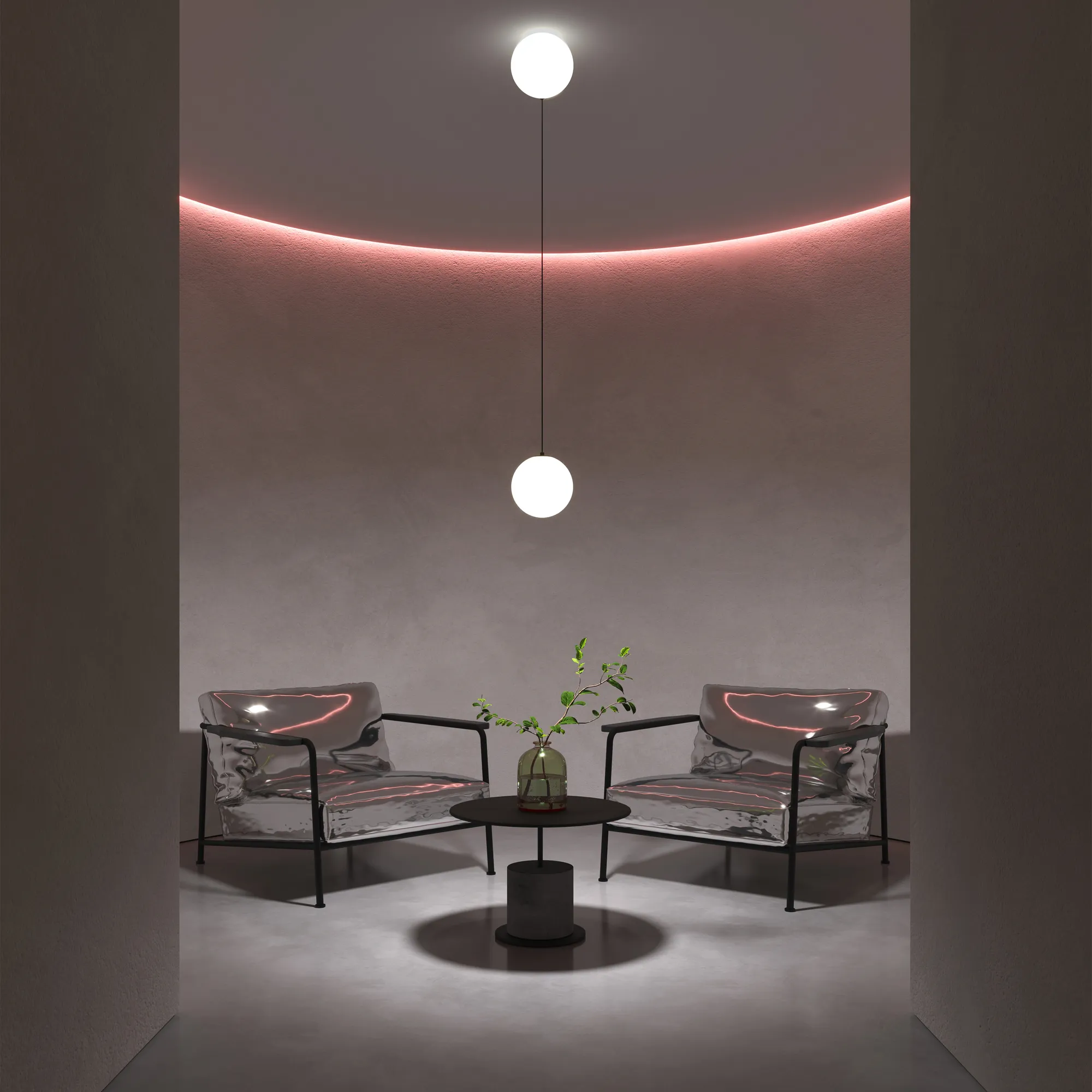 картинка Подвесной светильник Maytoni MOD427PL-L20B3K