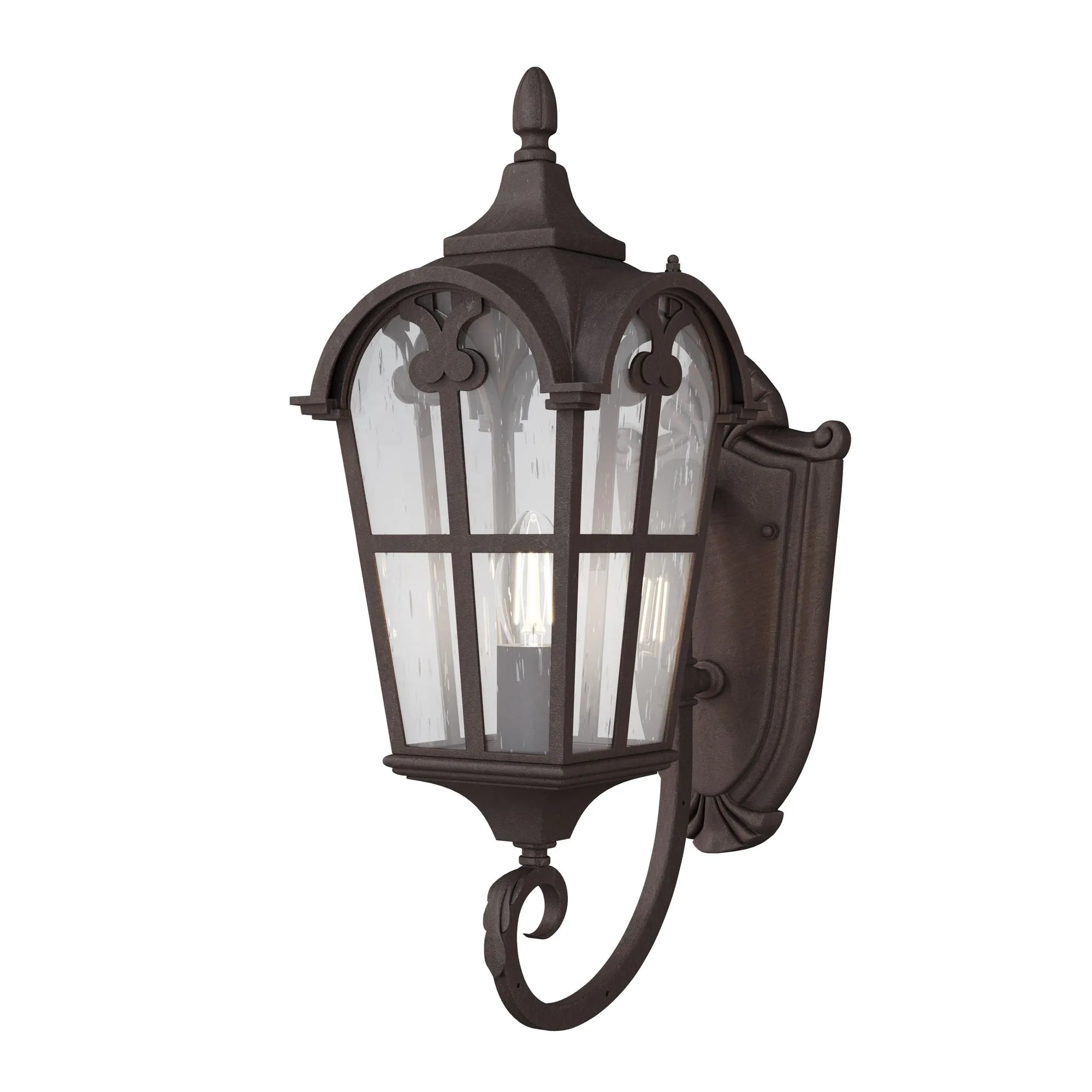 картинка Уличный настенный светильник Outdoor O413WL-01BZ1