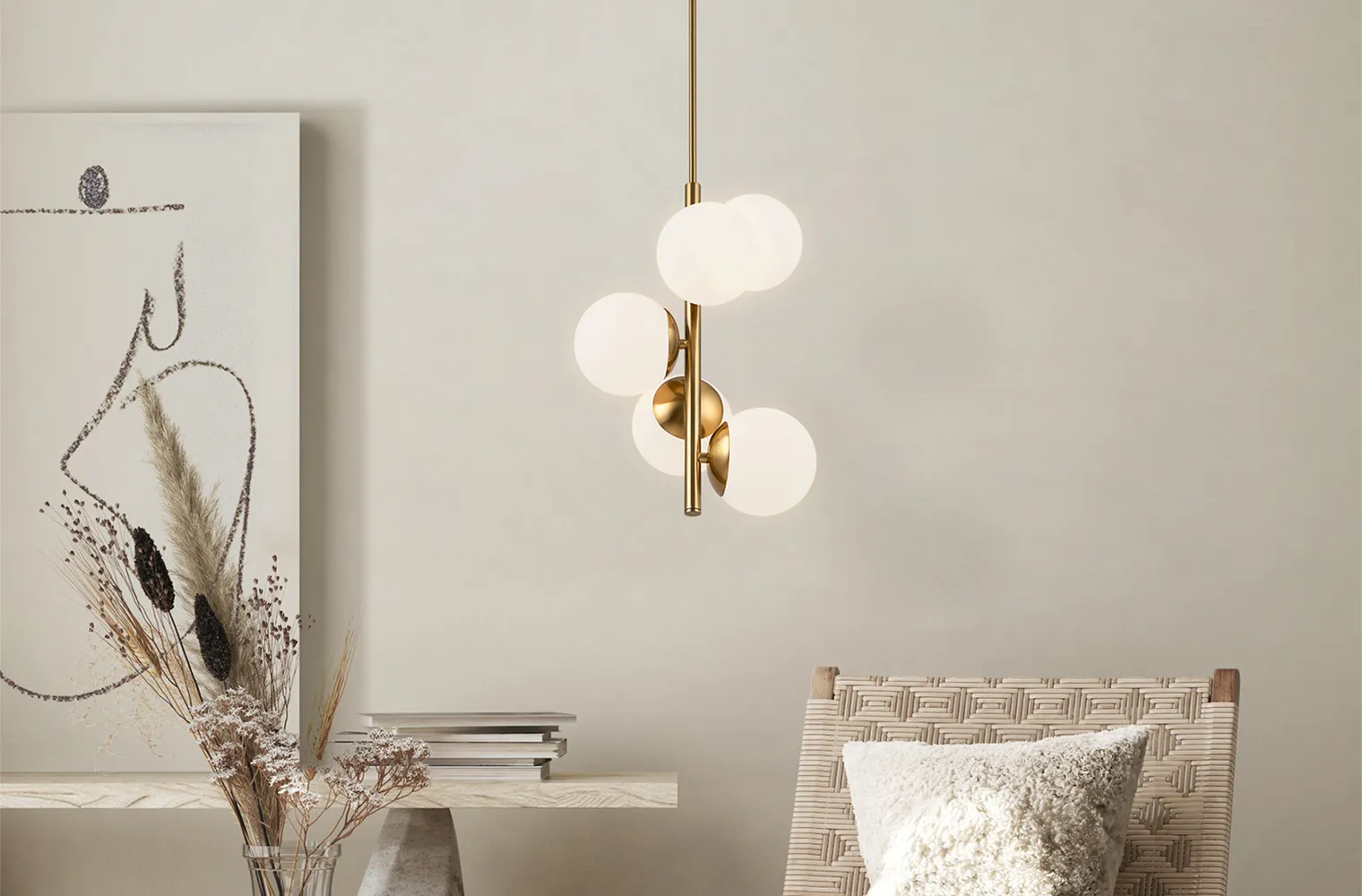 картинка Подвесной светильник Freya FR5199PL-05BS1