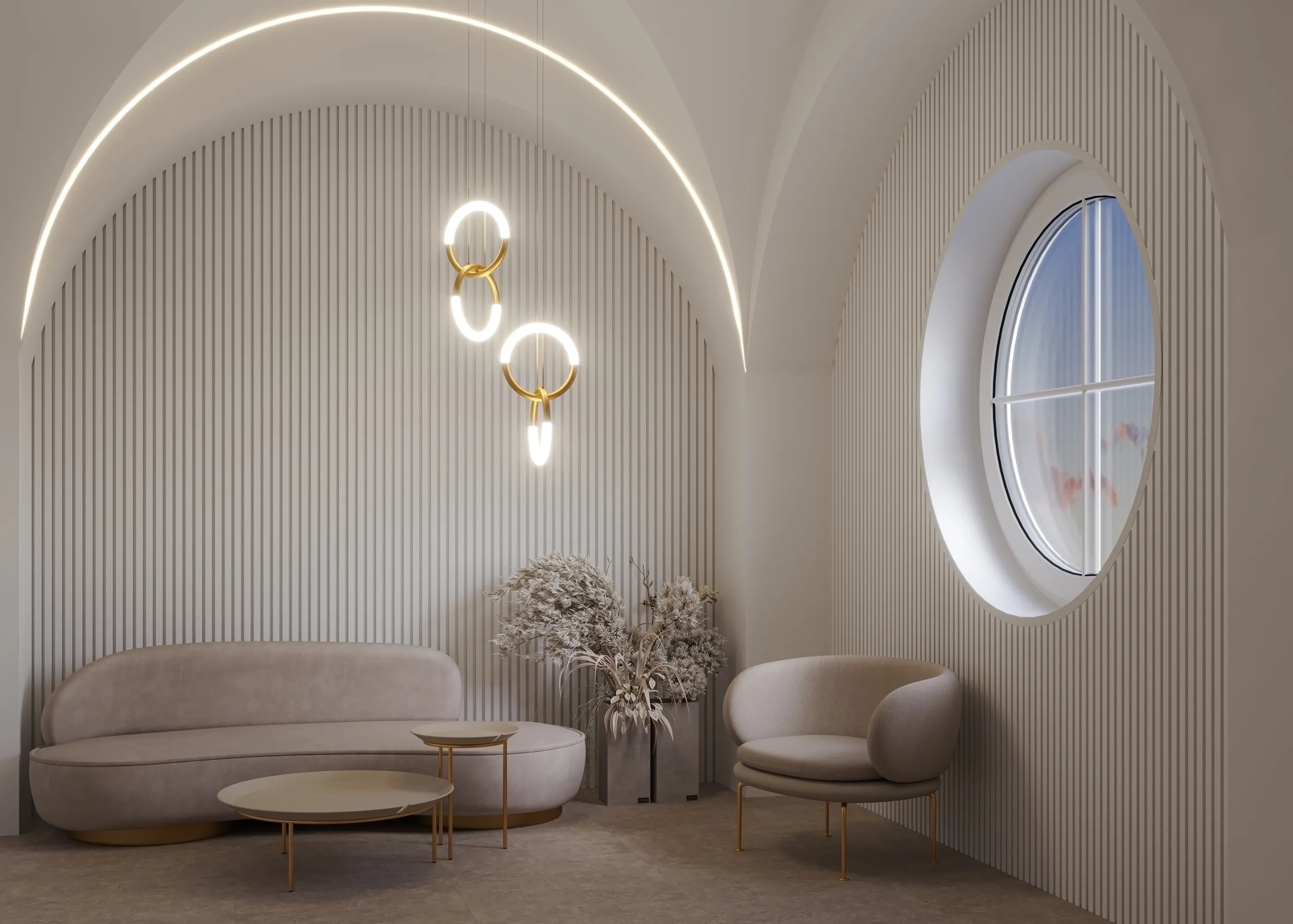 картинка Подвесной светильник Maytoni MOD165PL-L18G3K