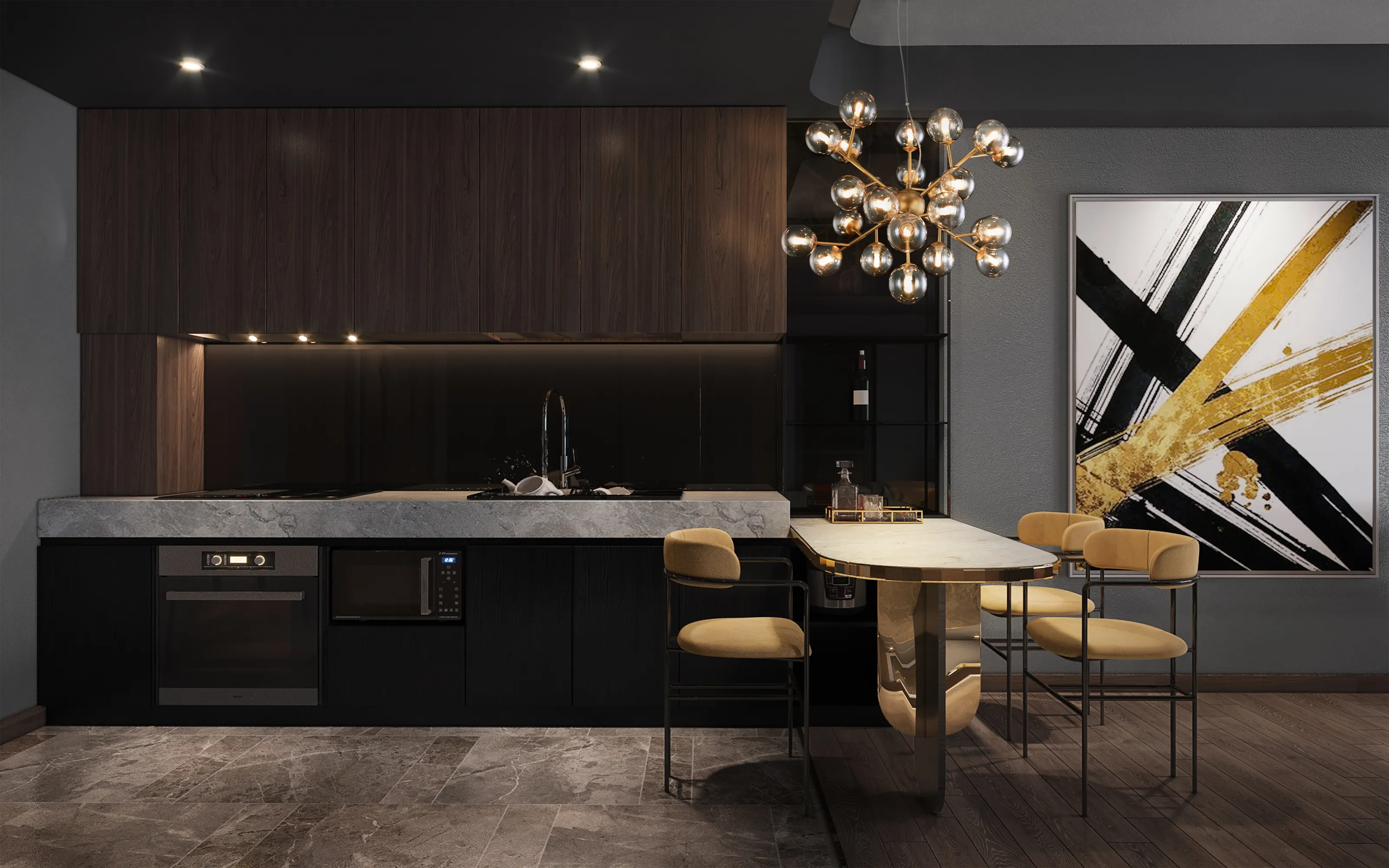 картинка Подвесной светильник Maytoni MOD545PL-24G