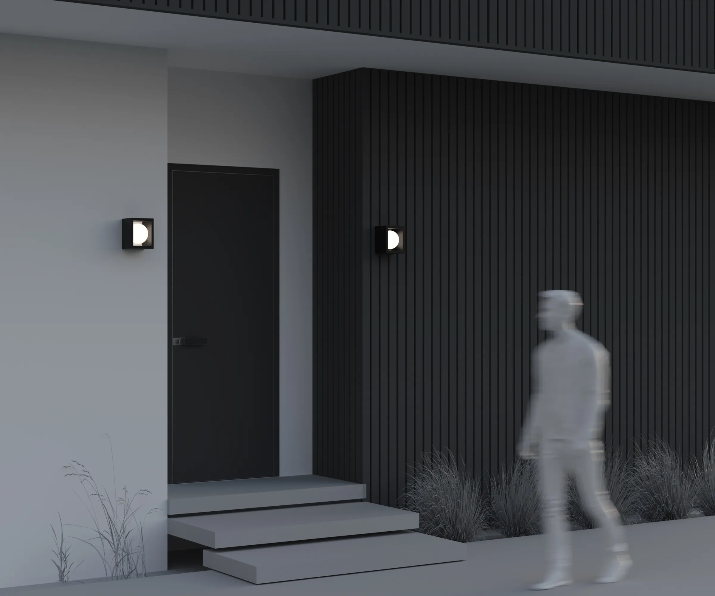 картинка Настенный светильник (бра) Outdoor O483WL-L10GF3K