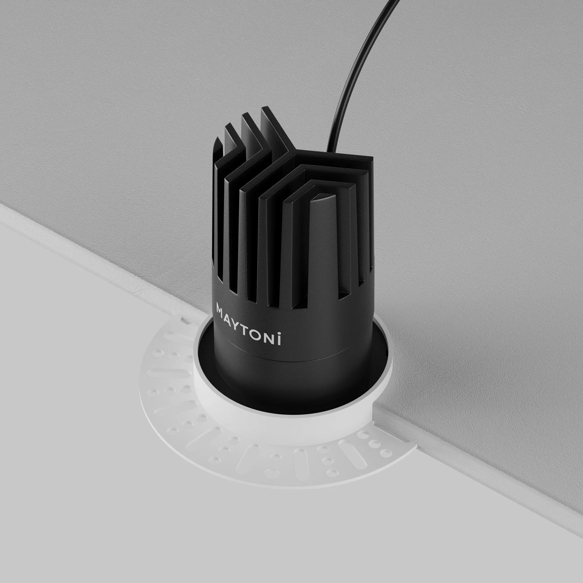 картинка Встраиваемый светильник Technical DL121-15W-4K-TRS-B