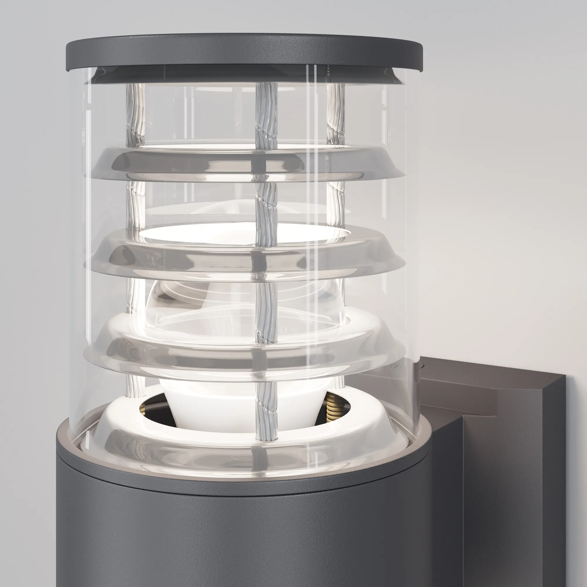 картинка Настенный светильник (бра) Outdoor O576WL-02GR