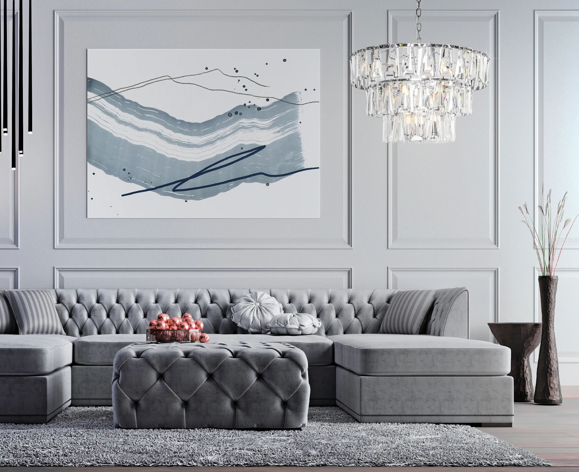 картинка Подвесной светильник Maytoni MOD043PL-18CH