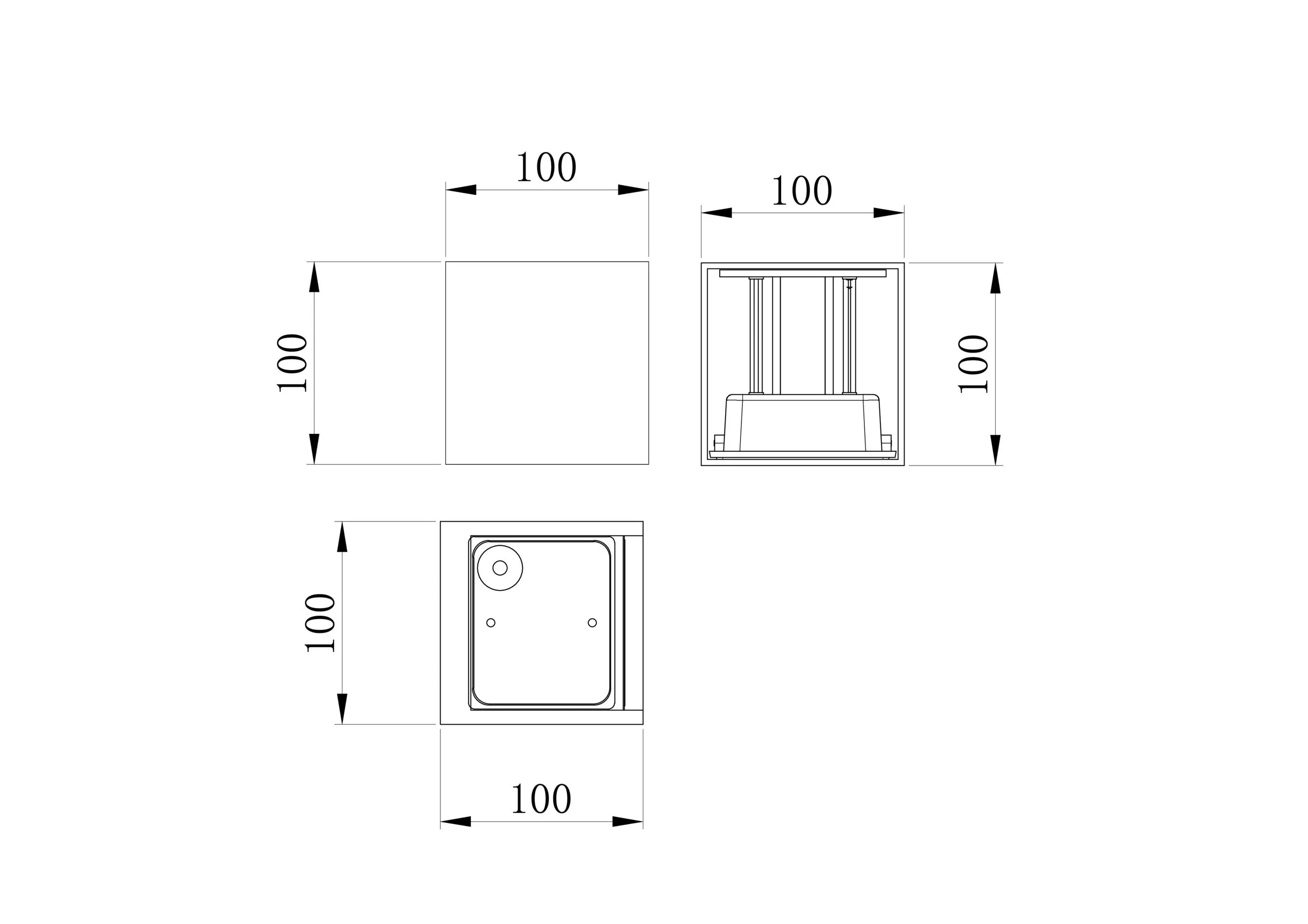 картинка Архитектурная подсветка Outdoor O572WL-L20W3K