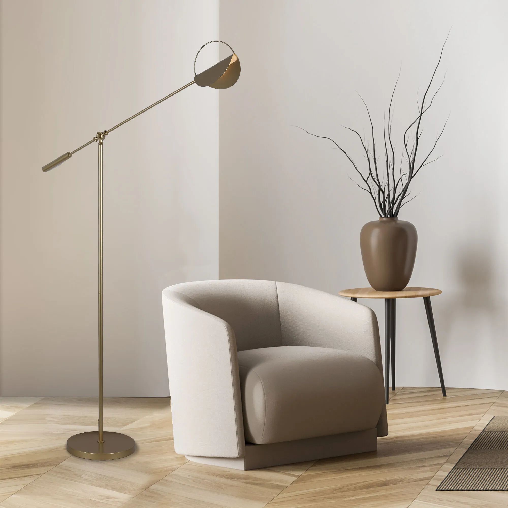 картинка Напольный светильник 01142/1 золото