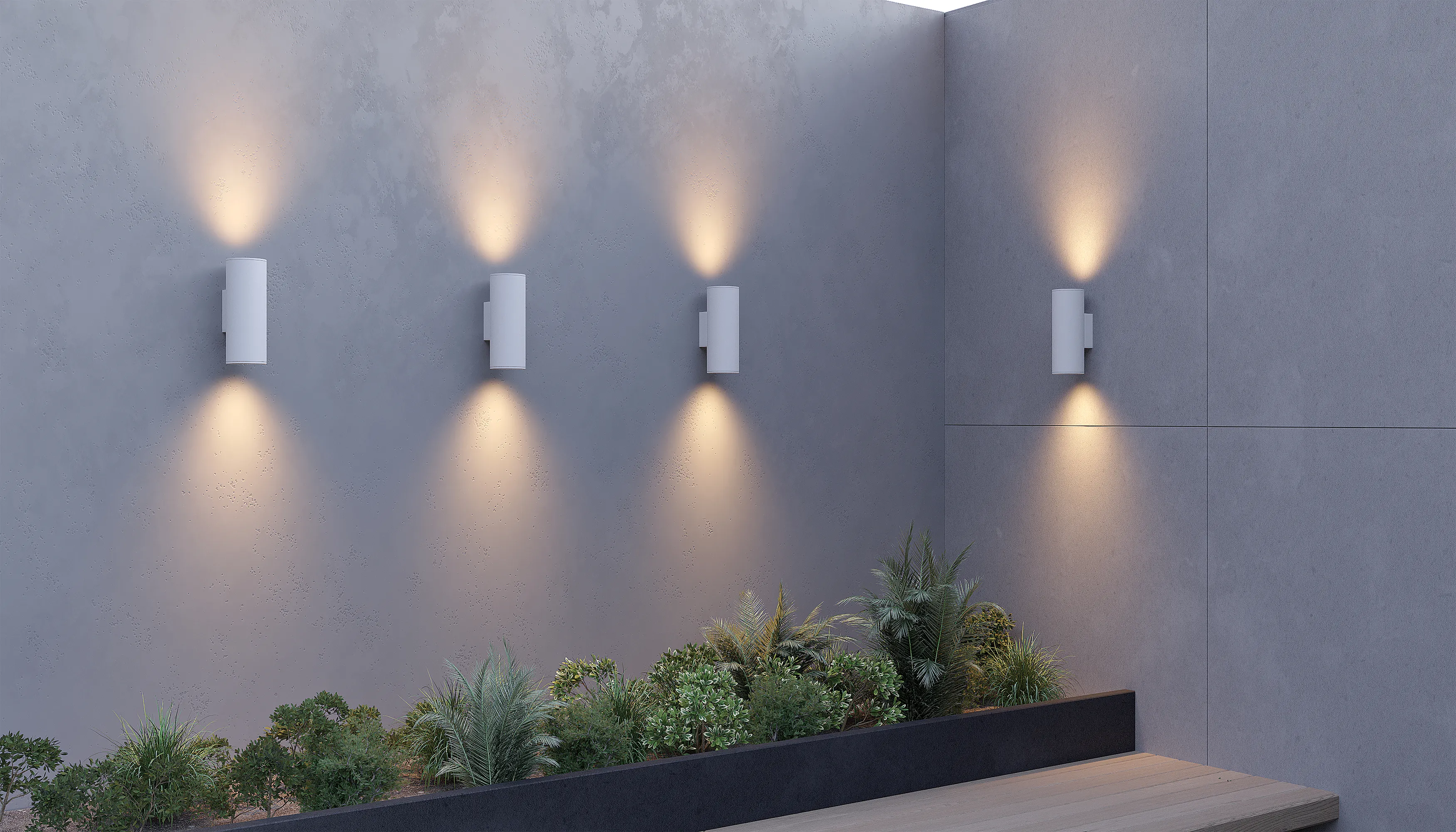 картинка Настенный светильник (бра) Outdoor O303WL-L24W3K