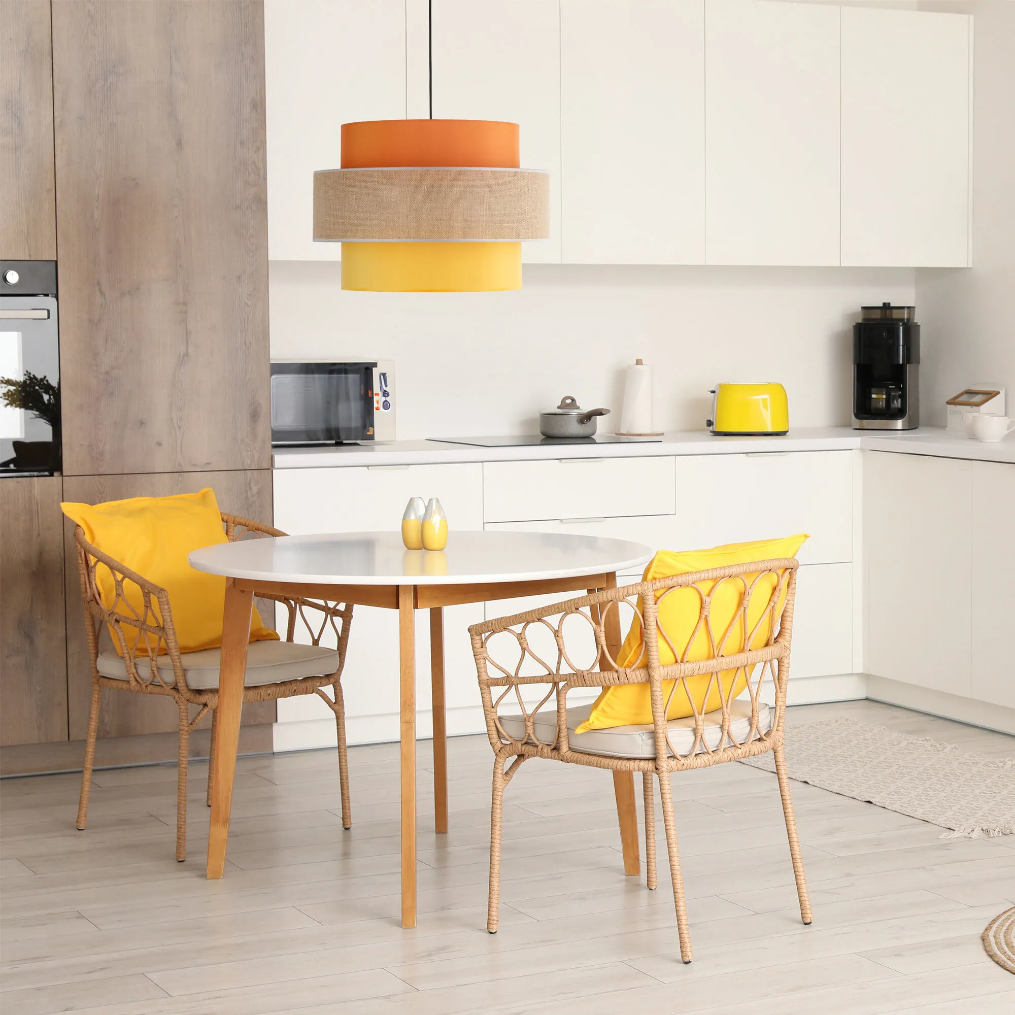 картинка Подвесной светильник с тканевым рассеивателем 2783 Trio