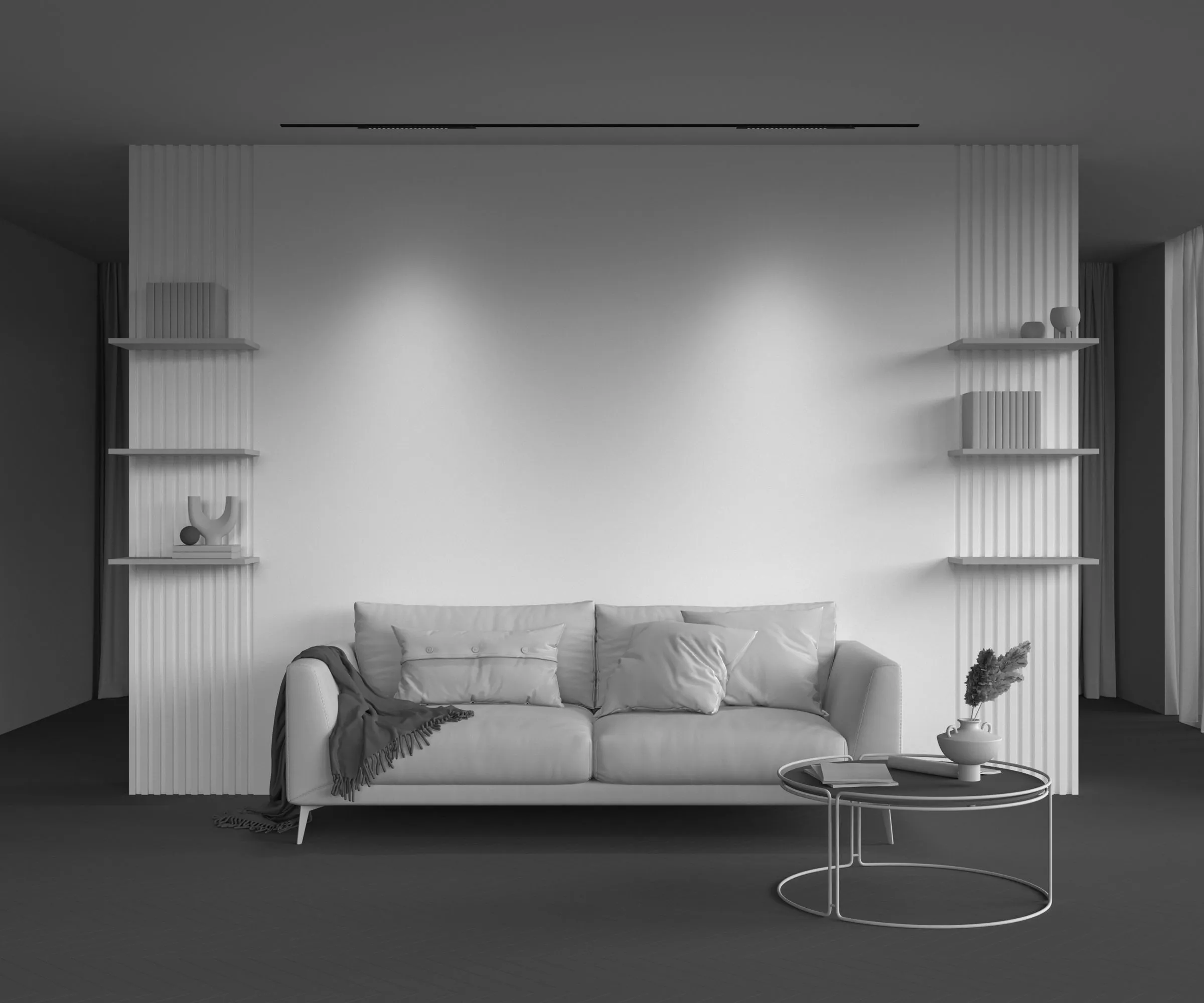 картинка Трековый светильник Technical TR232-2-15W4K-B