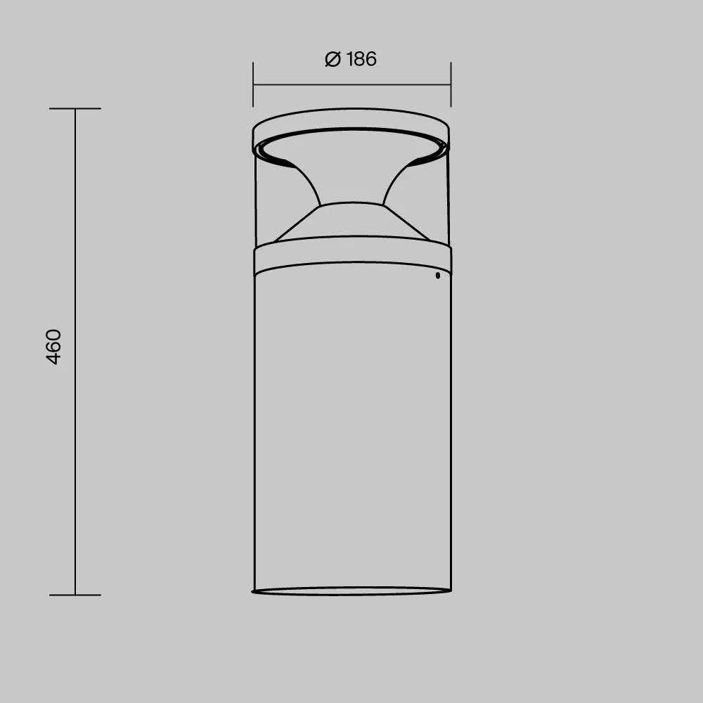 картинка Ландшафтный светильник Outdoor O496FL-L21B3K1