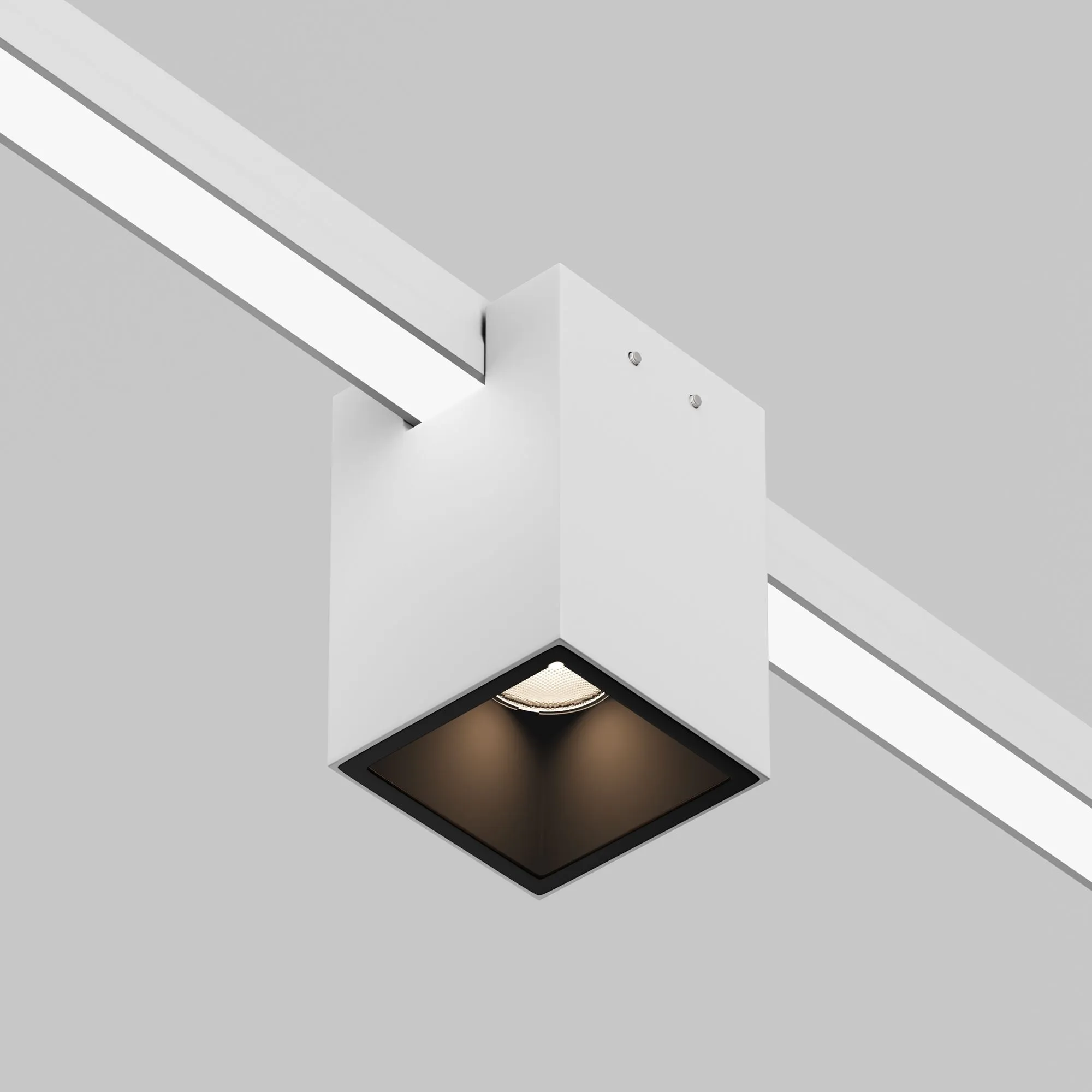 картинка Уличный трековый светильник Outdoor O-TR01-3-S-16WW3K