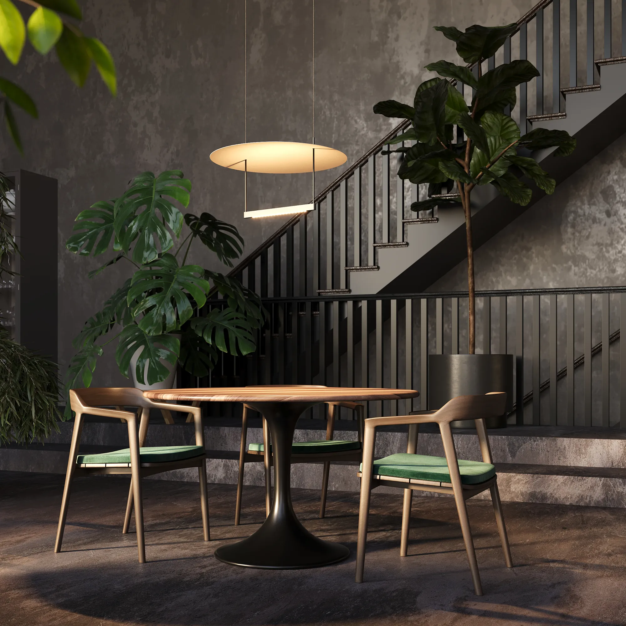 картинка Подвесной светильник Maytoni MOD280PL-L30B3K1