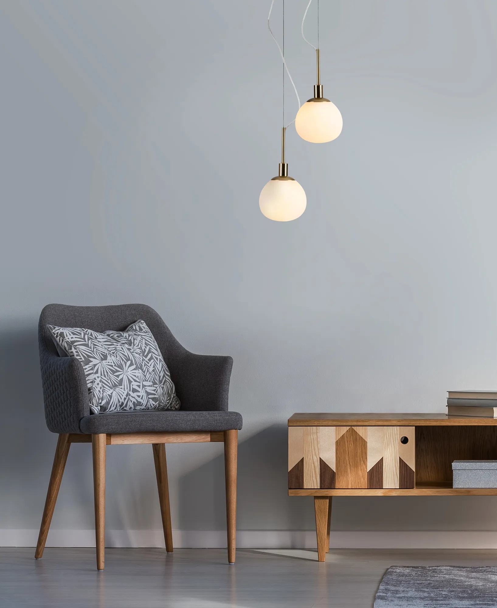 картинка Подвесной светильник Maytoni MOD221-PL-01-G