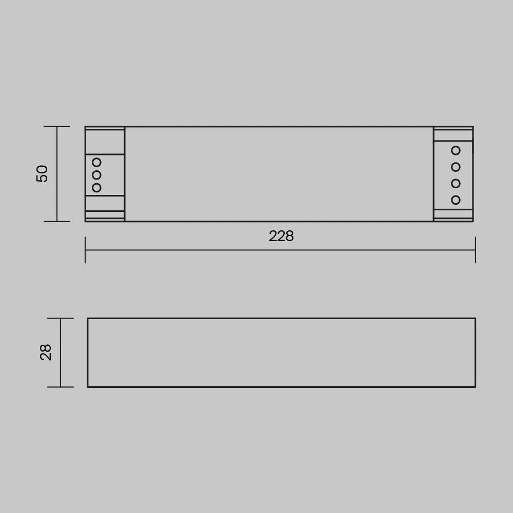 картинка Источник напряжения Technical PSL007-200W-48V-IP20