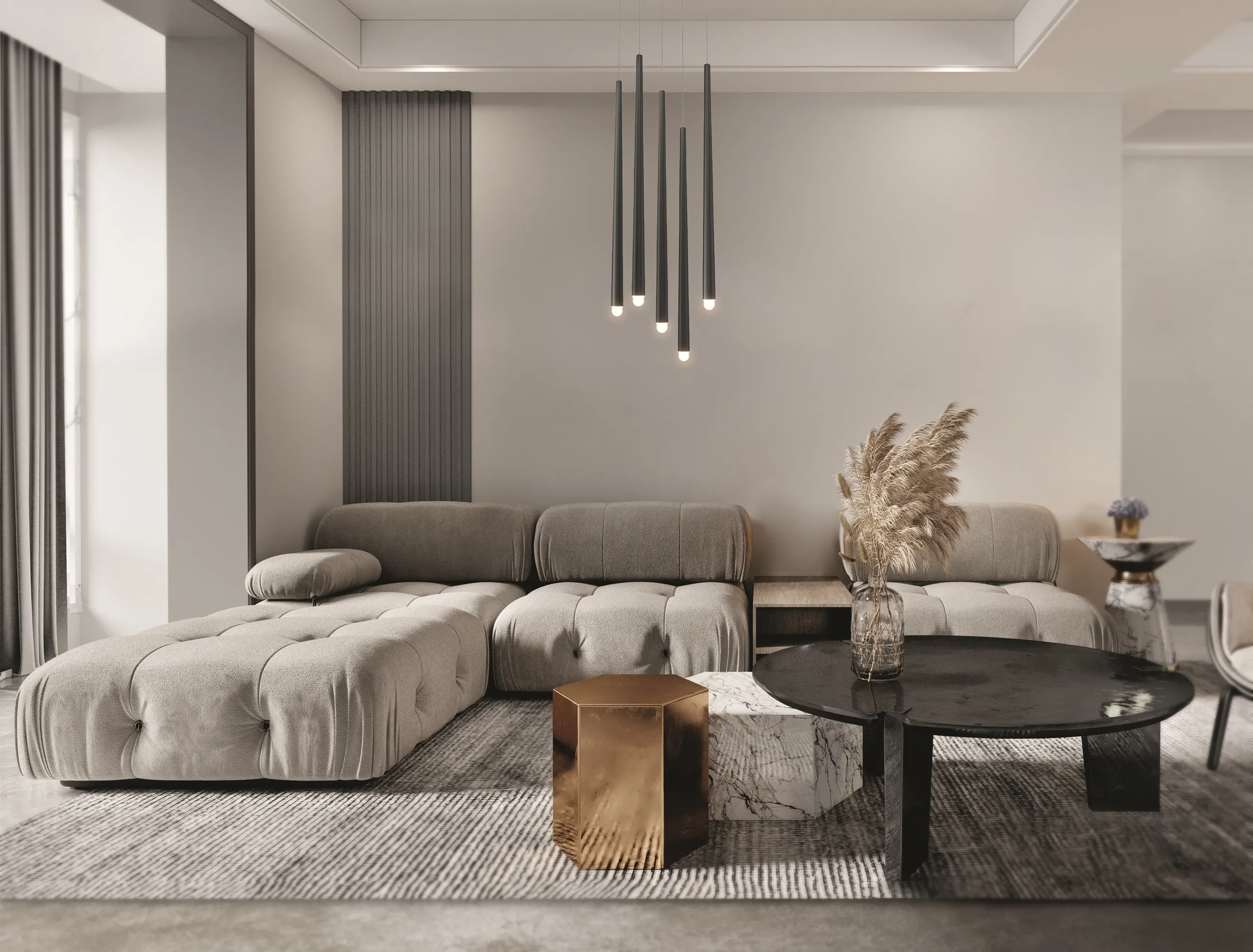 картинка Подвесной светильник Maytoni MOD132PL-L30BK