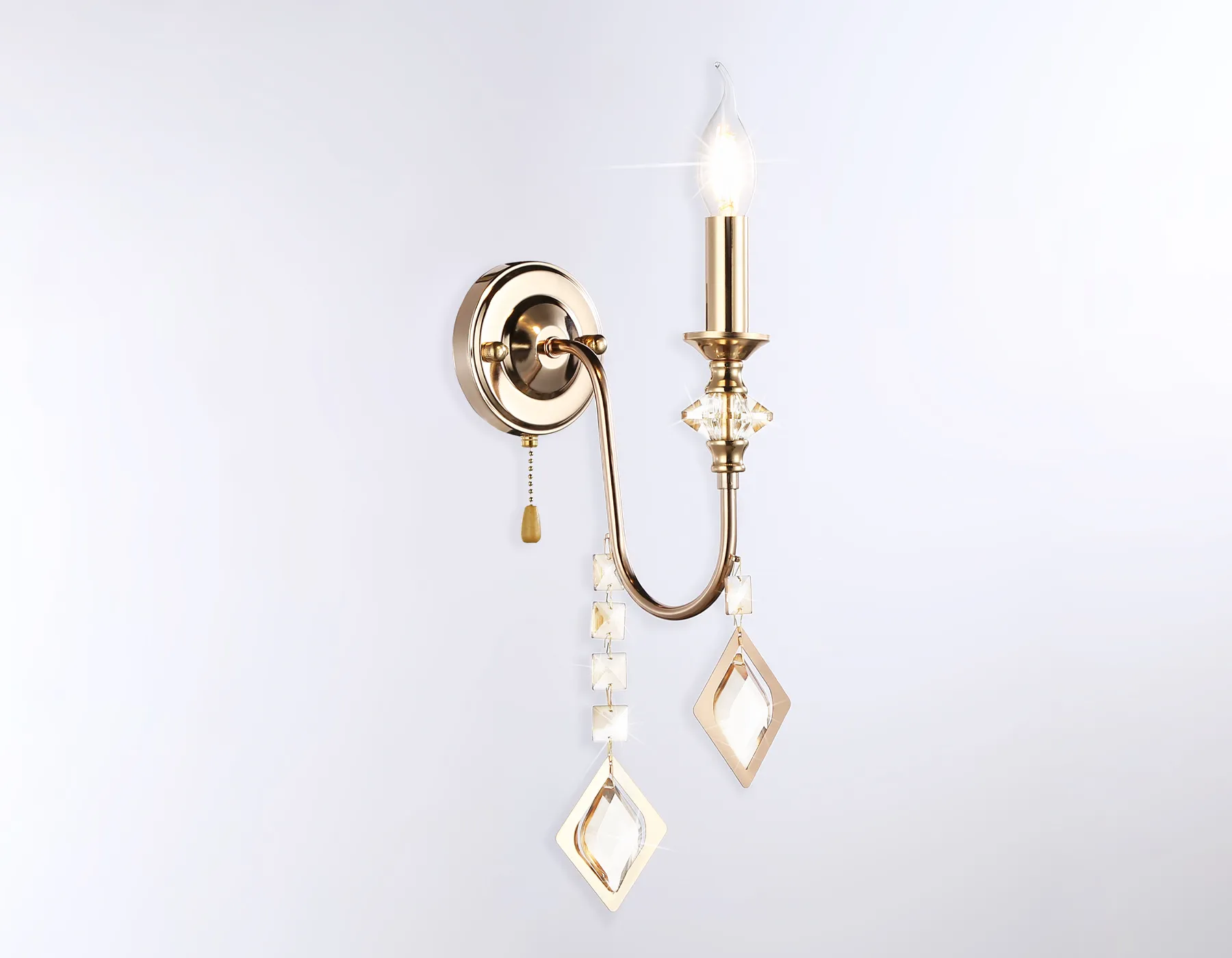 картинка Настенный светильник с хрусталем TR4959