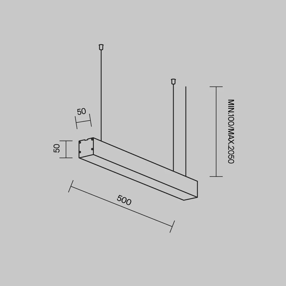 картинка Линейный светильник Technical LL312026