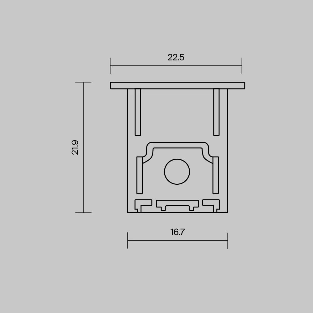 картинка Комплектующие для профиля Led Strip 642051
