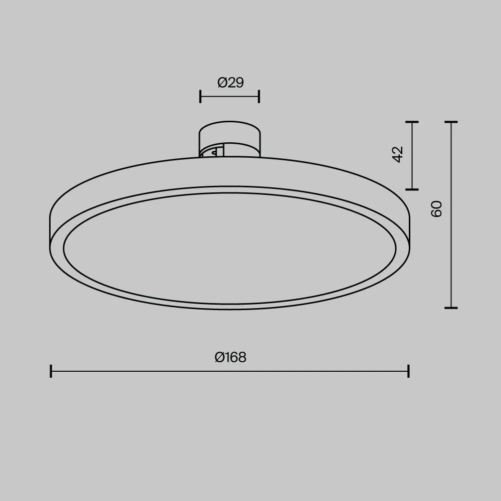 картинка Трековый светильник Technical TR153-1-10W4K-BS