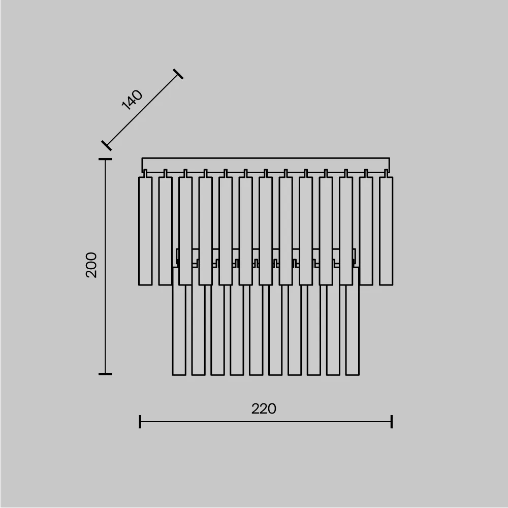 картинка Настенный светильник (бра) Maytoni MOD093WL-01BS