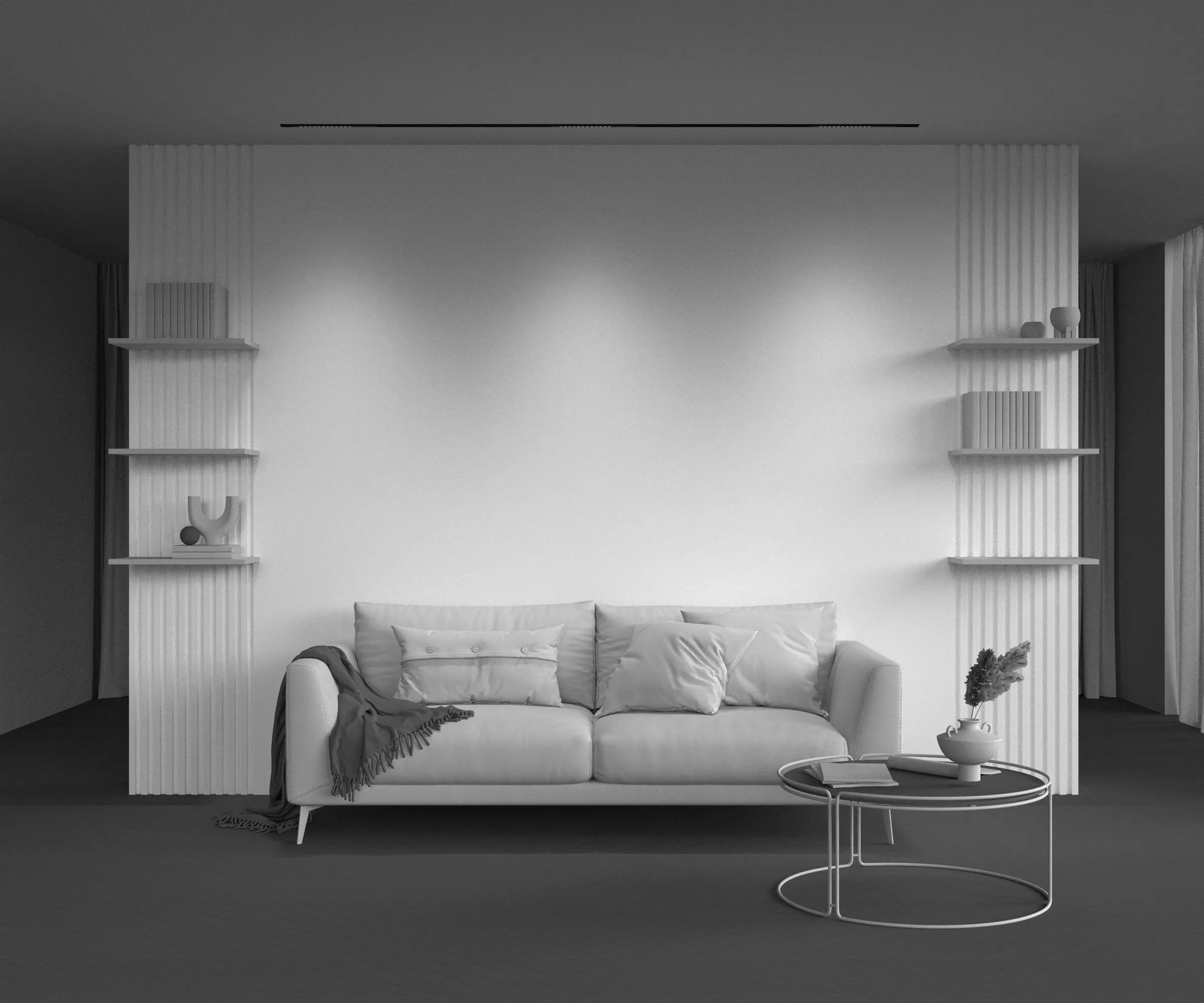 картинка Трековый светильник Technical TR232-2-10W4K-B
