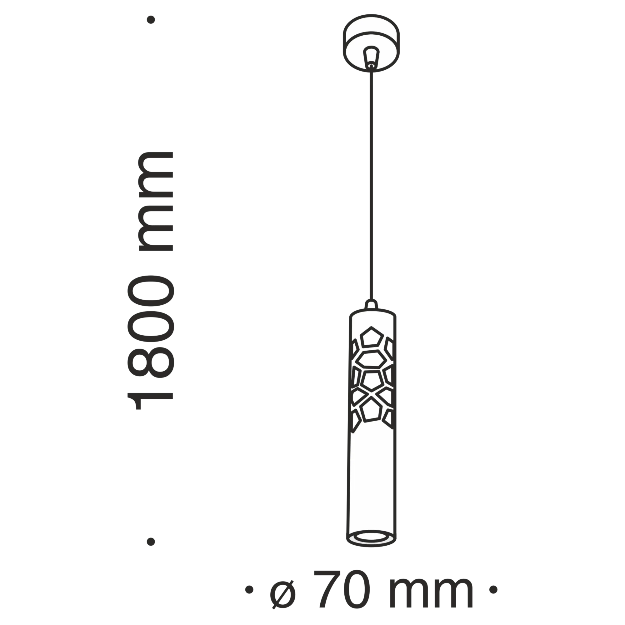 картинка Подвесной светильник Technical P037PL-L11W4K