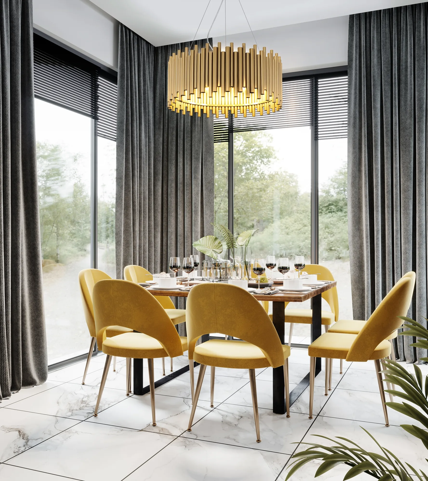 картинка Подвесной светильник Maytoni MOD136PL-06BS