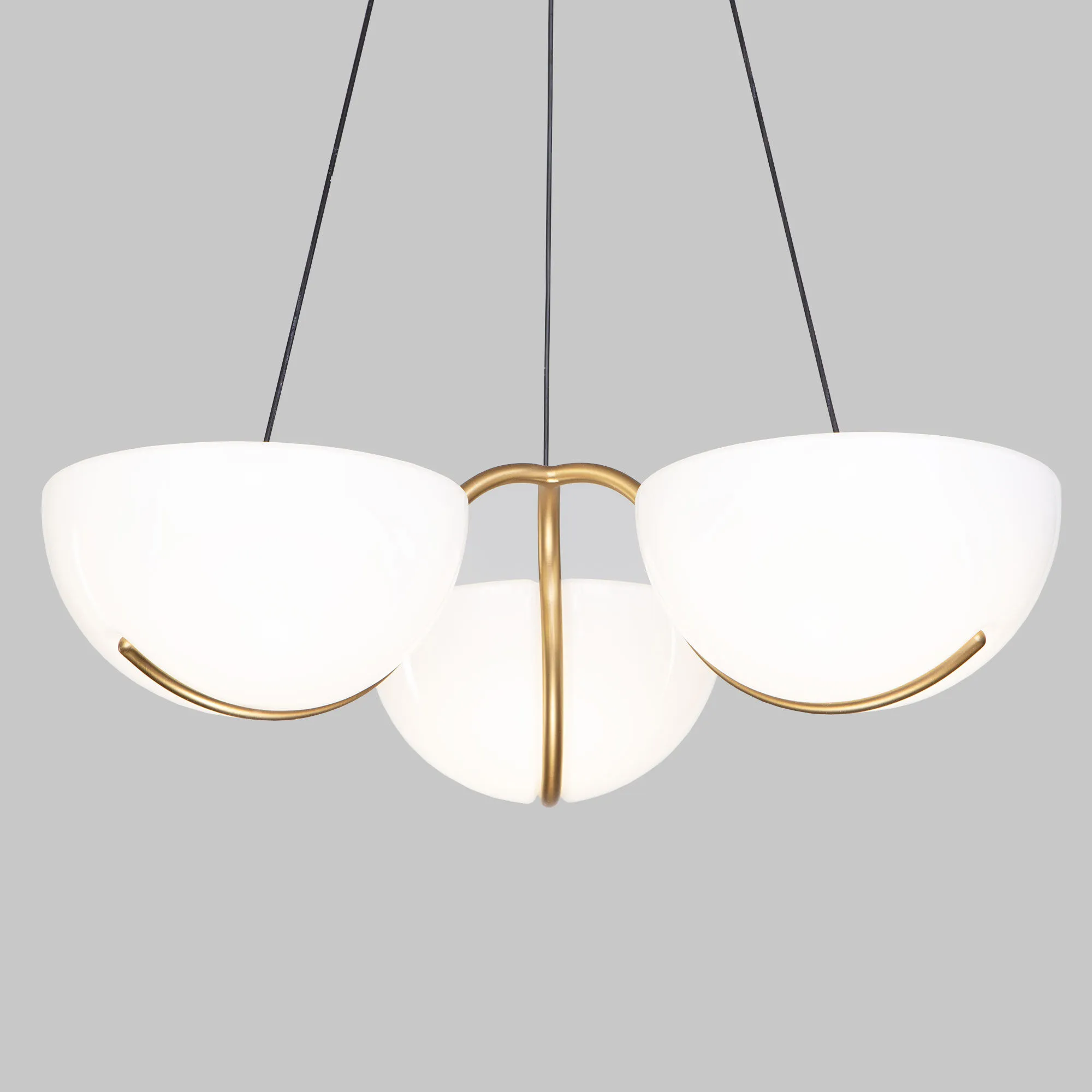 картинка Подвесной светодиодный светильник 50083/3 LED золото