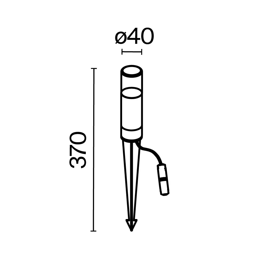картинка Ландшафтный светильник Outdoor O437FL-01GF