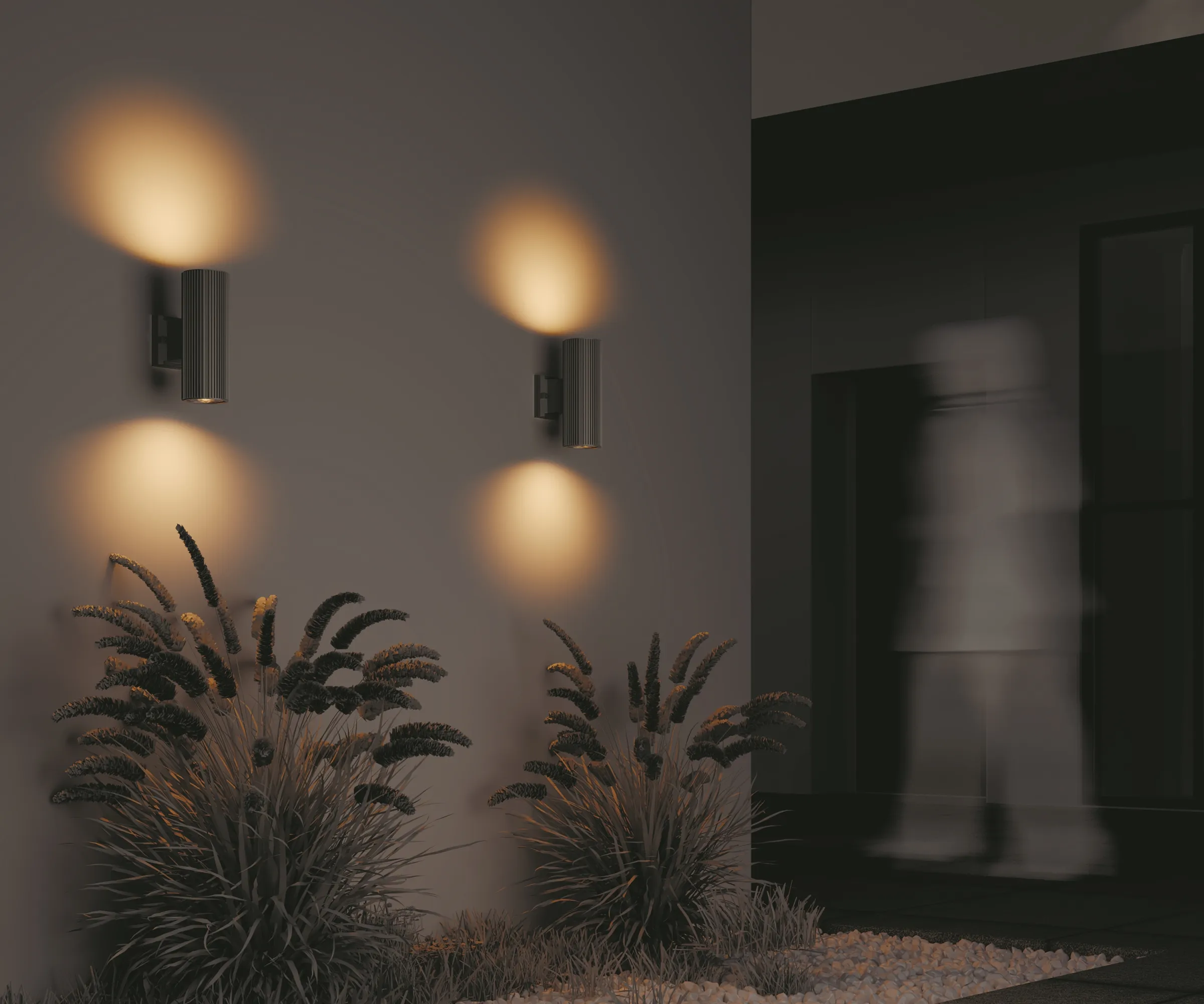 картинка Настенный светильник (бра) Outdoor O419WL-02GR