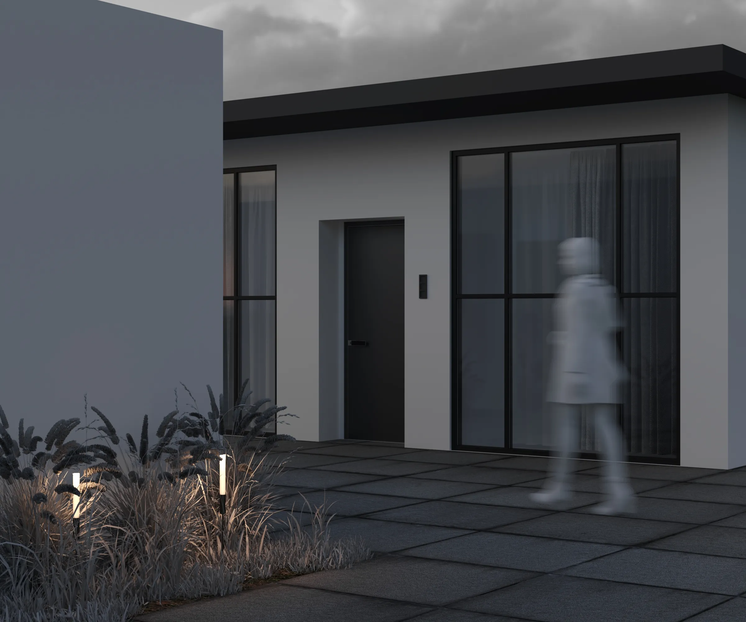 картинка Ландшафтный светильник Outdoor O487FL-L3GF3K