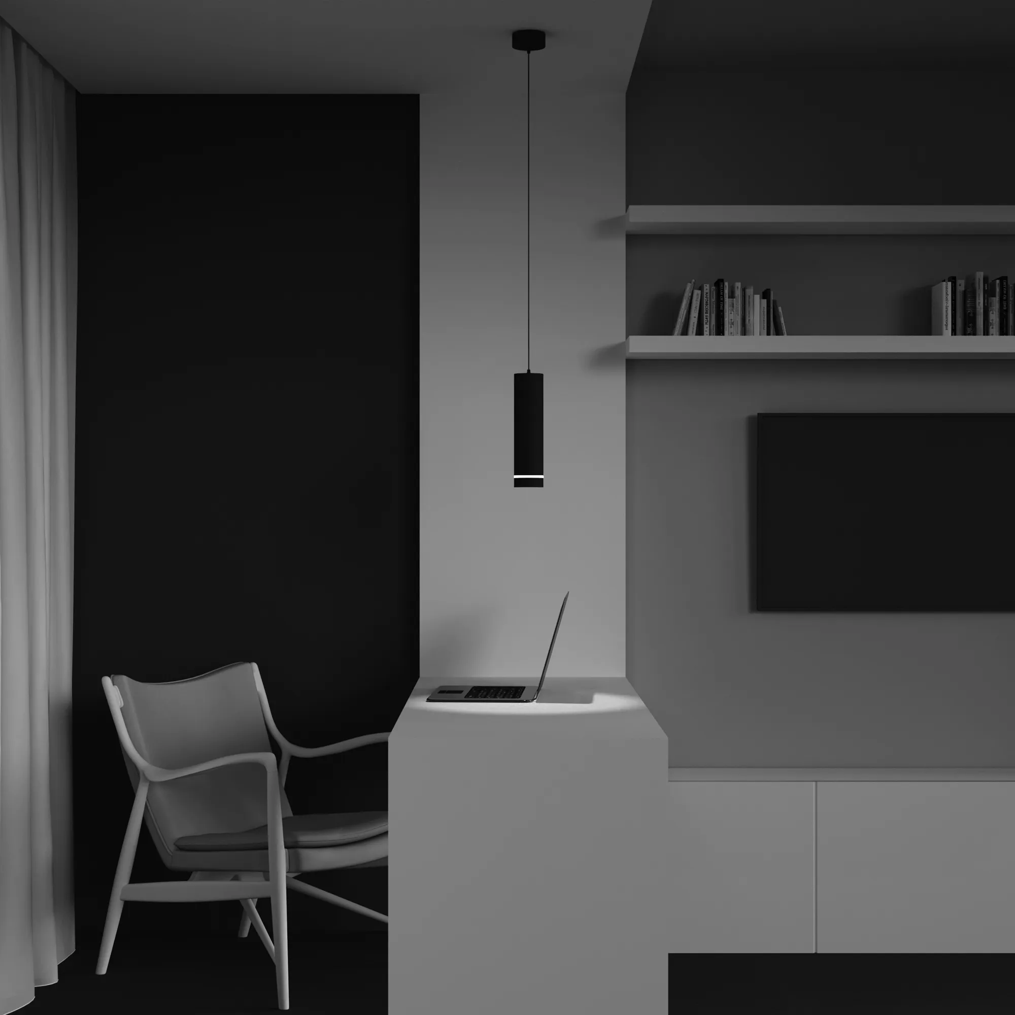 картинка Подвесной светильник Technical P085PL-12W4K-B